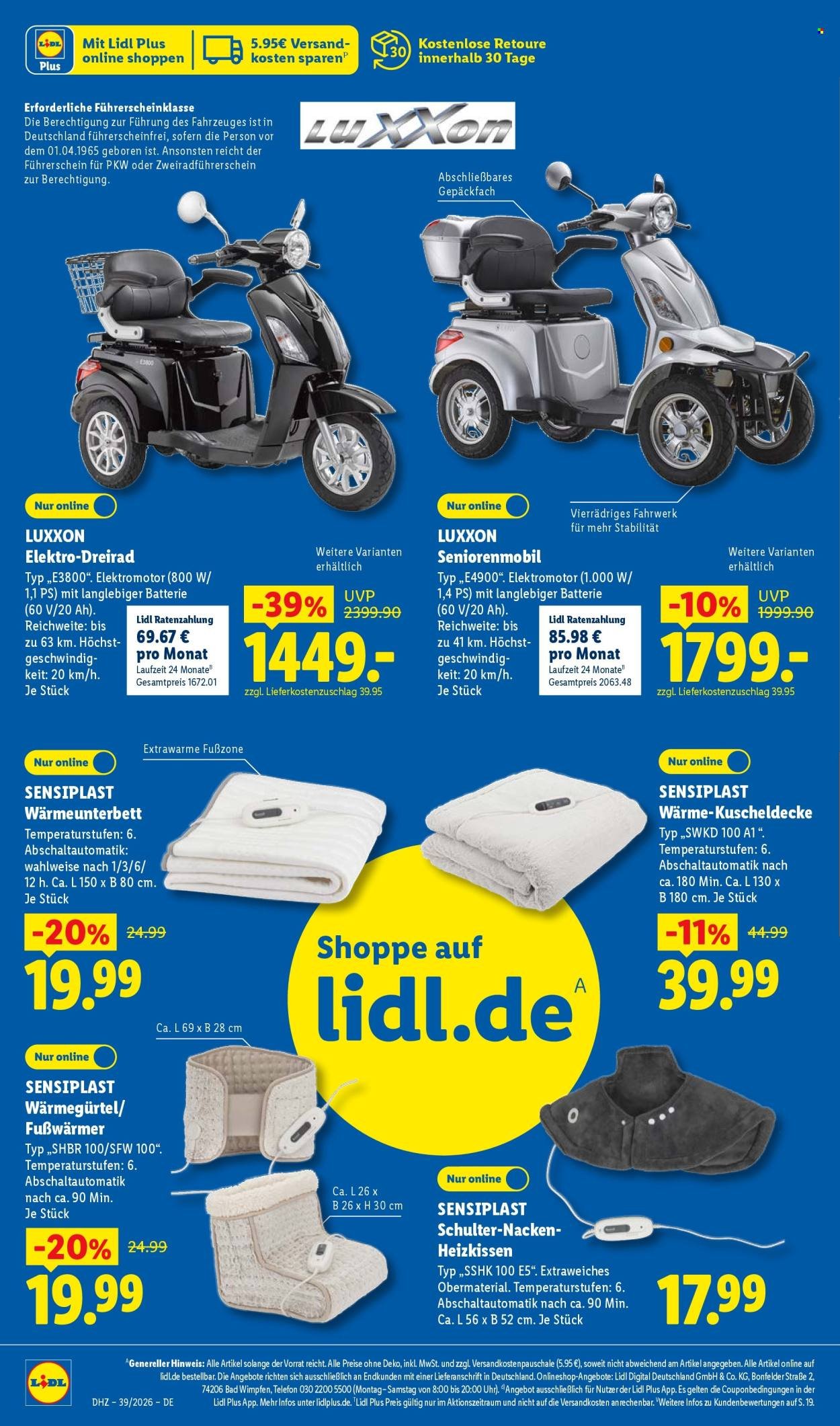 LIDL Prospekt - Ab Montag 21.09.2026