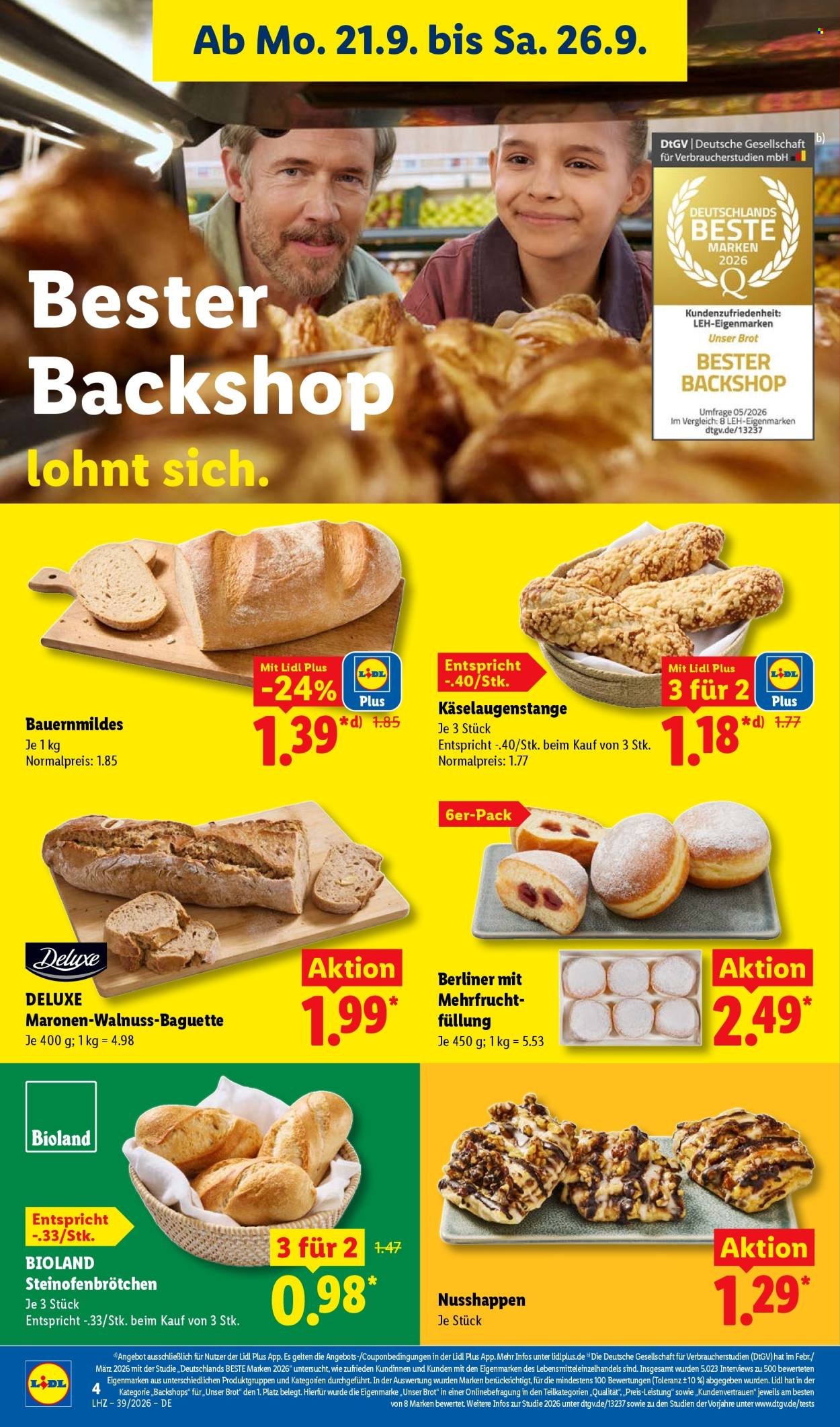 LIDL Prospekt - Ab Montag 21.09.2026
