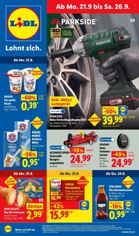 LIDL Prospekt - Ab Montag 21.09.2026