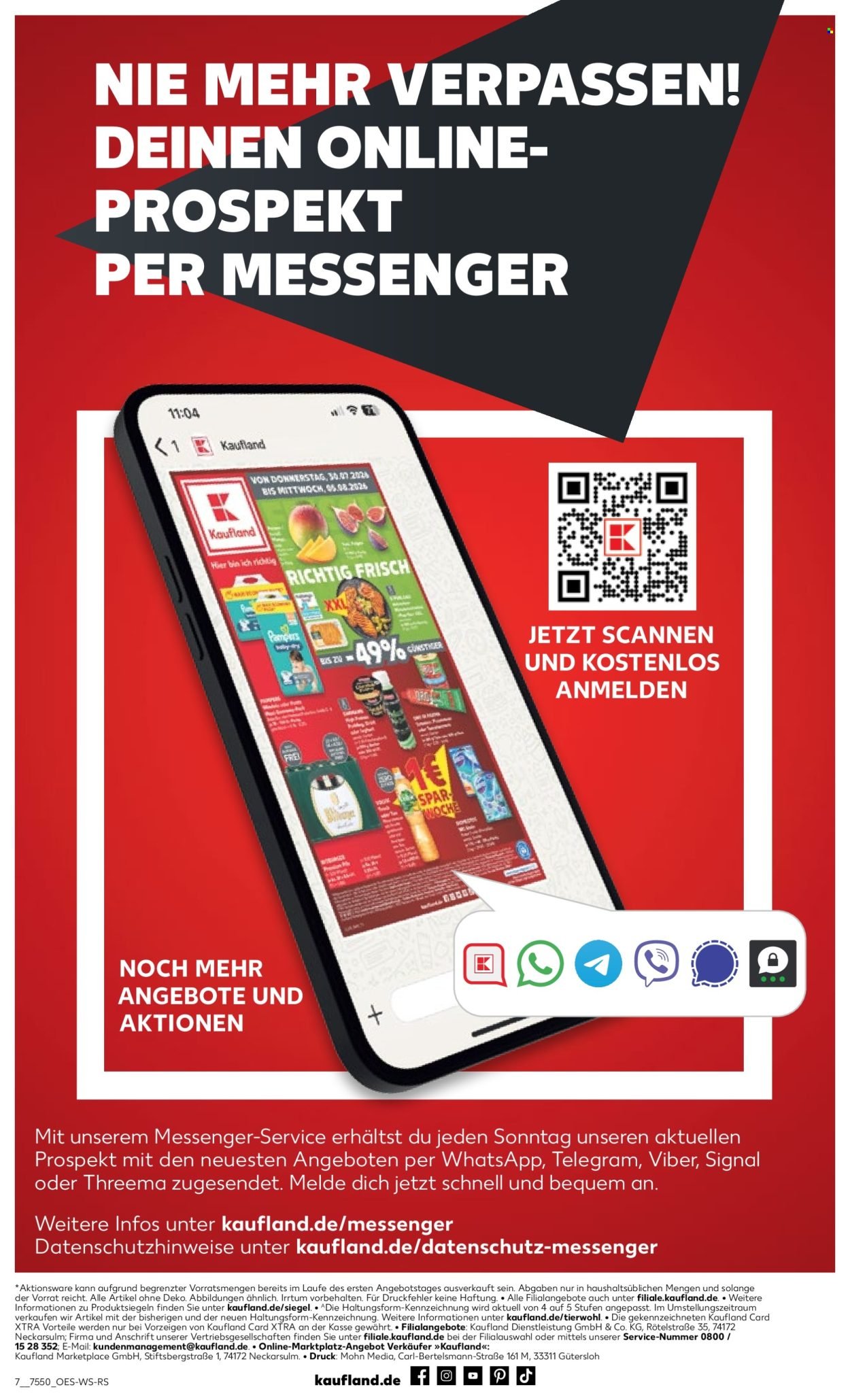 KAUFLAND Prospekt - Ab Montag 27.07.2026