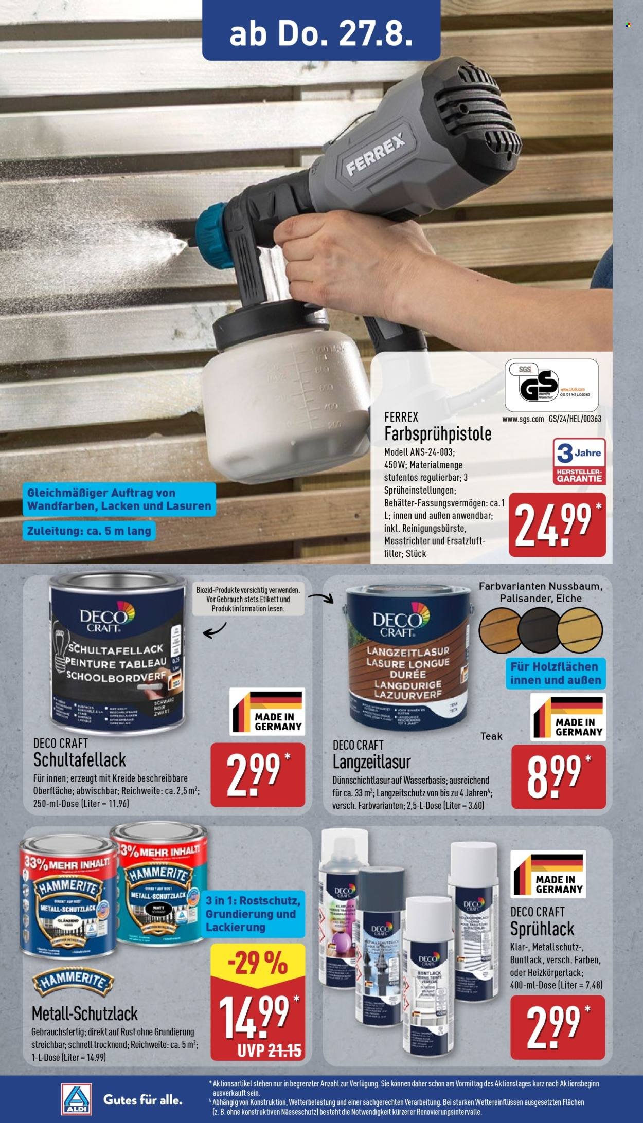 ALDI NORD Prospekt - Ab Montag 24.08.2026
