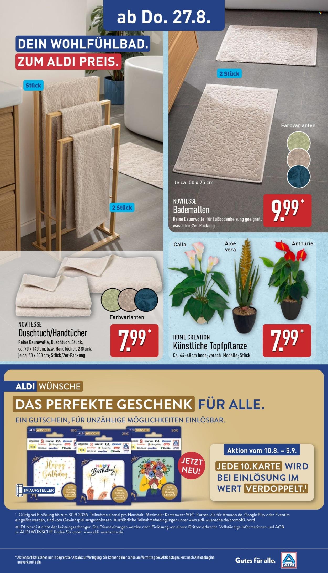 ALDI NORD Prospekt - Ab Montag 24.08.2026