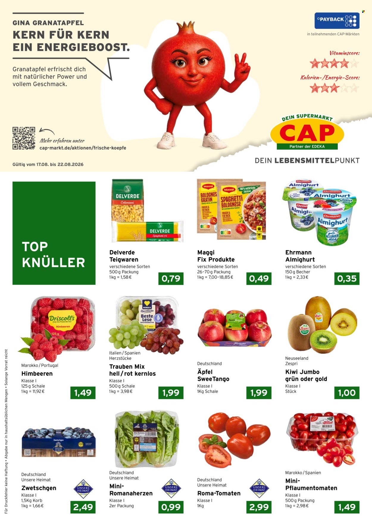 CAP-MARKT Prospekt - Ab Montag 17.08.2026