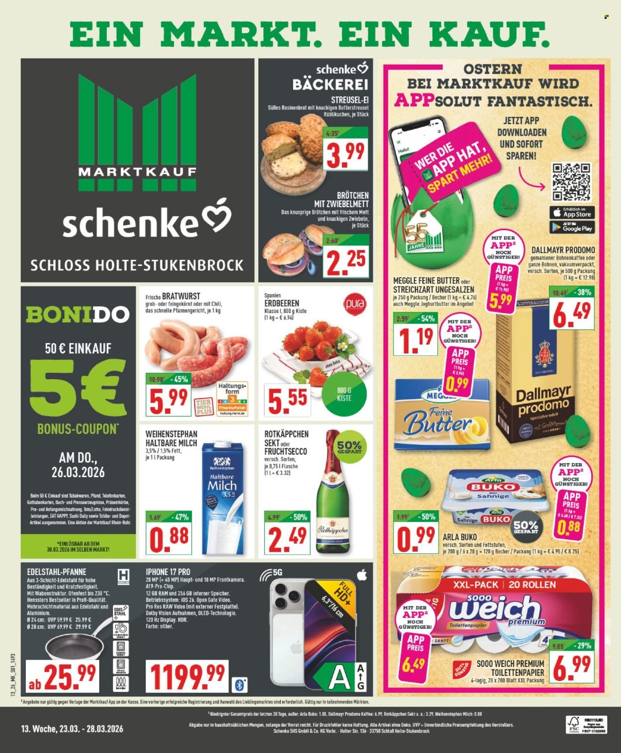 MARKTKAUF Prospekt - Ab Montag 23.03.2026