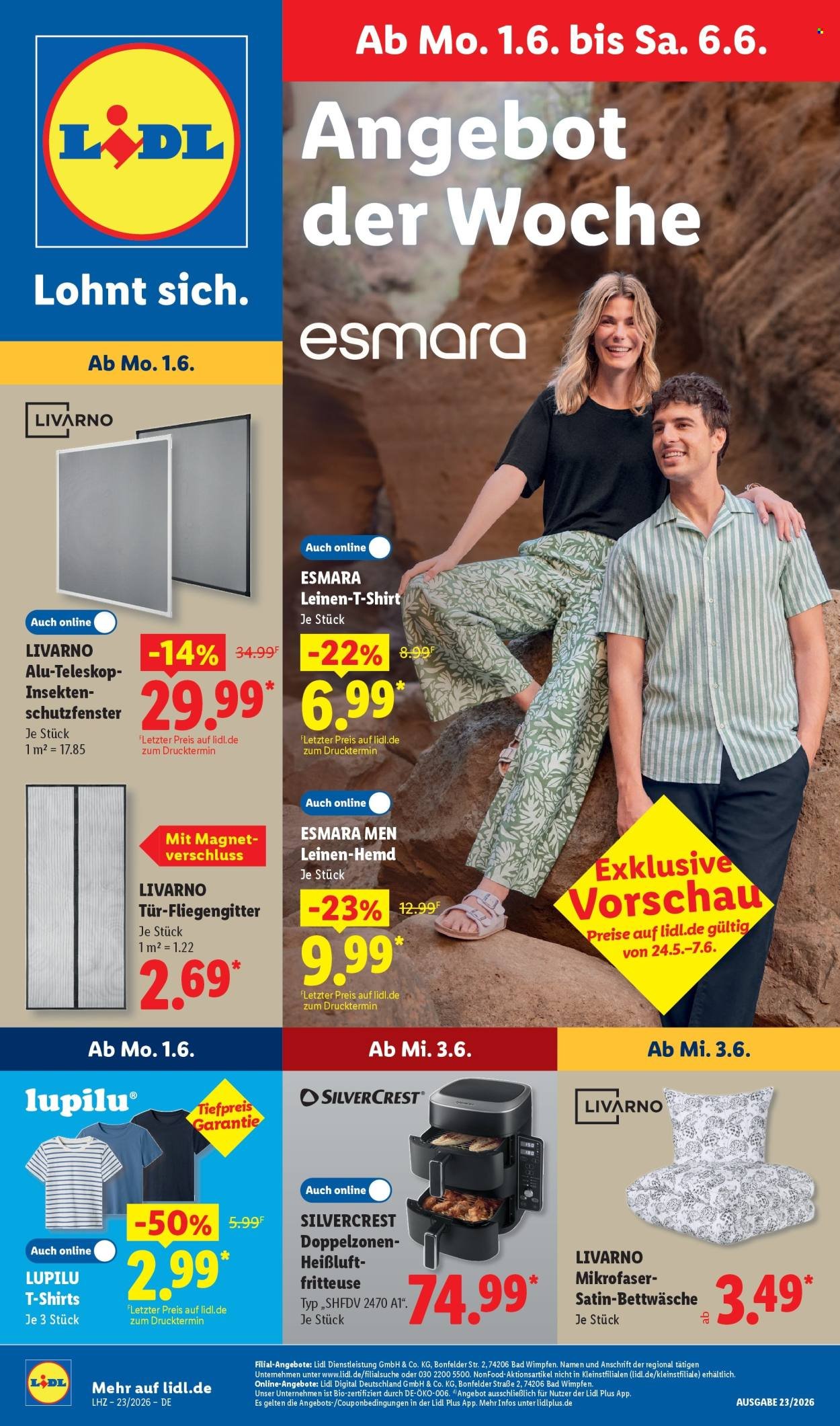 LIDL Prospekt - Ab Montag 1.06.2026