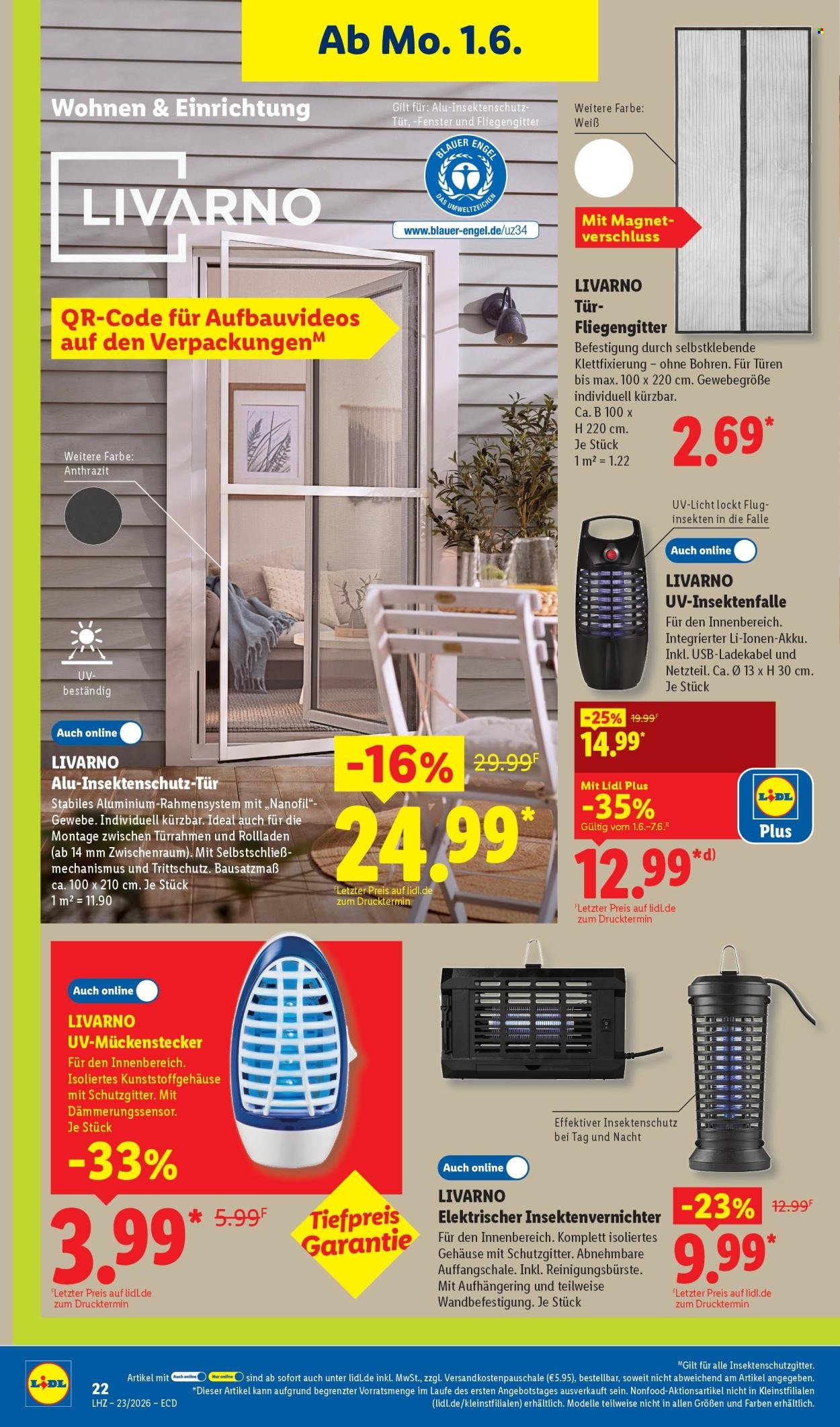 LIDL Prospekt - Ab Montag 1.06.2026 (2026-06-01 - 2026-06-06)