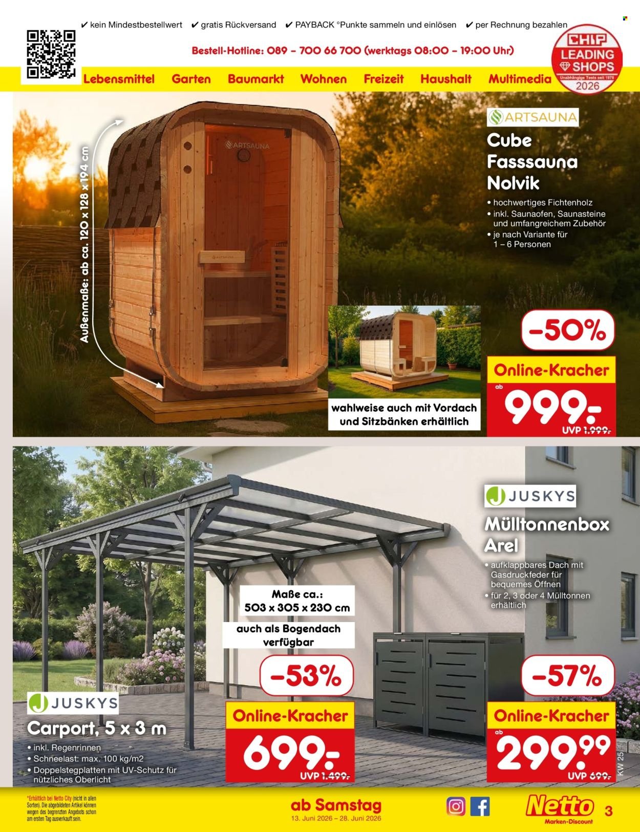 NETTO MARKEN-DISCOUNT Prospekt - Online-Sonderangebote