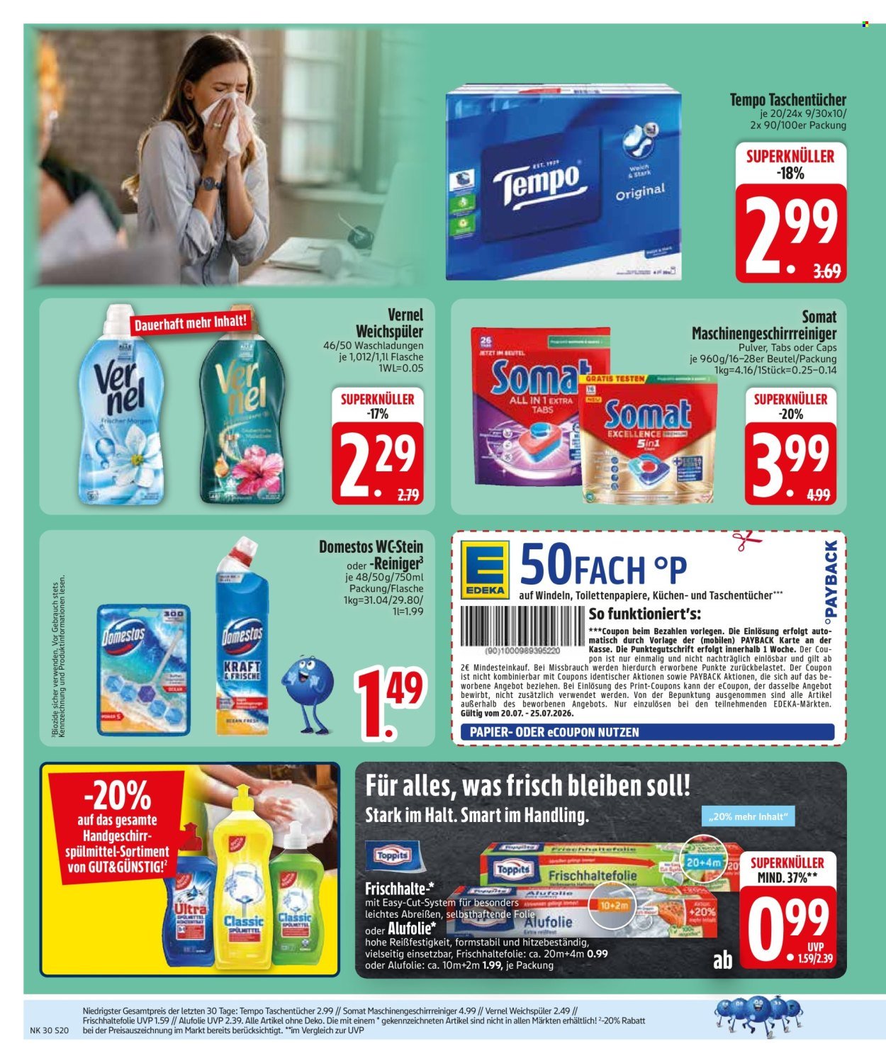 EDEKA Prospekt - Ab Montag 20.07.2026
