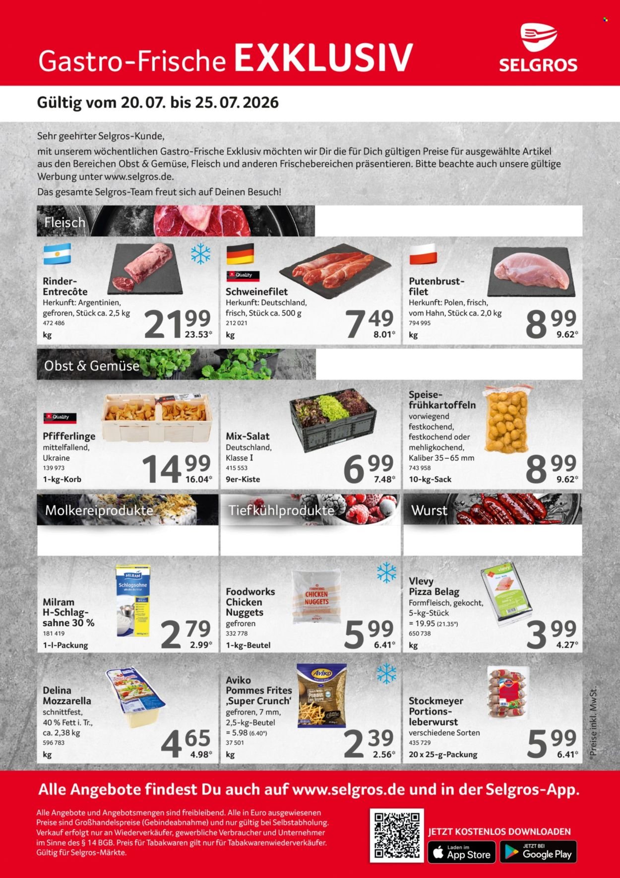 SELGROS Prospekt - Gastro Angebote