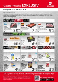 SELGROS Prospekt - Gastro Angebote