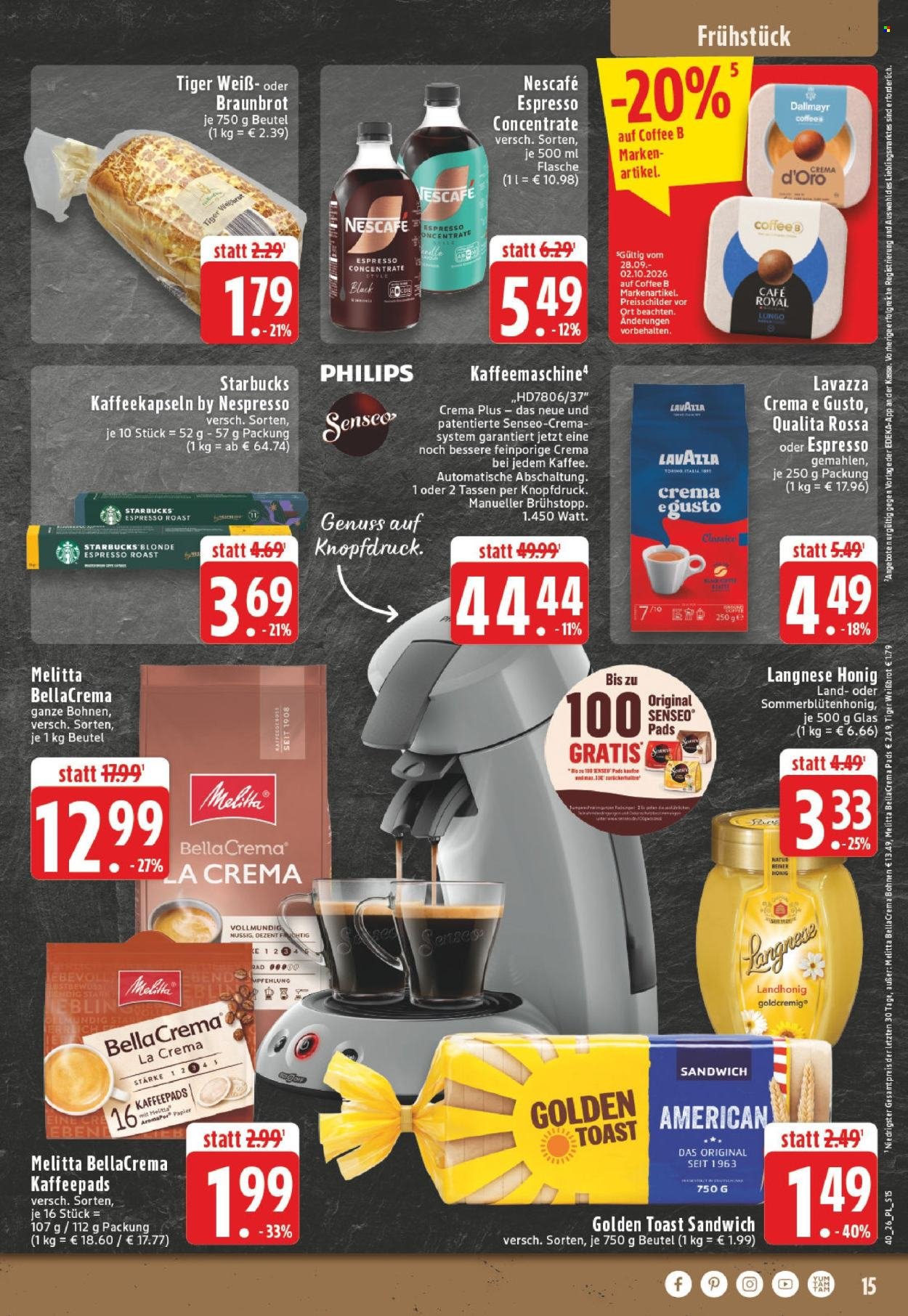 EDEKA Prospekt - Ab Montag 28.09.2026