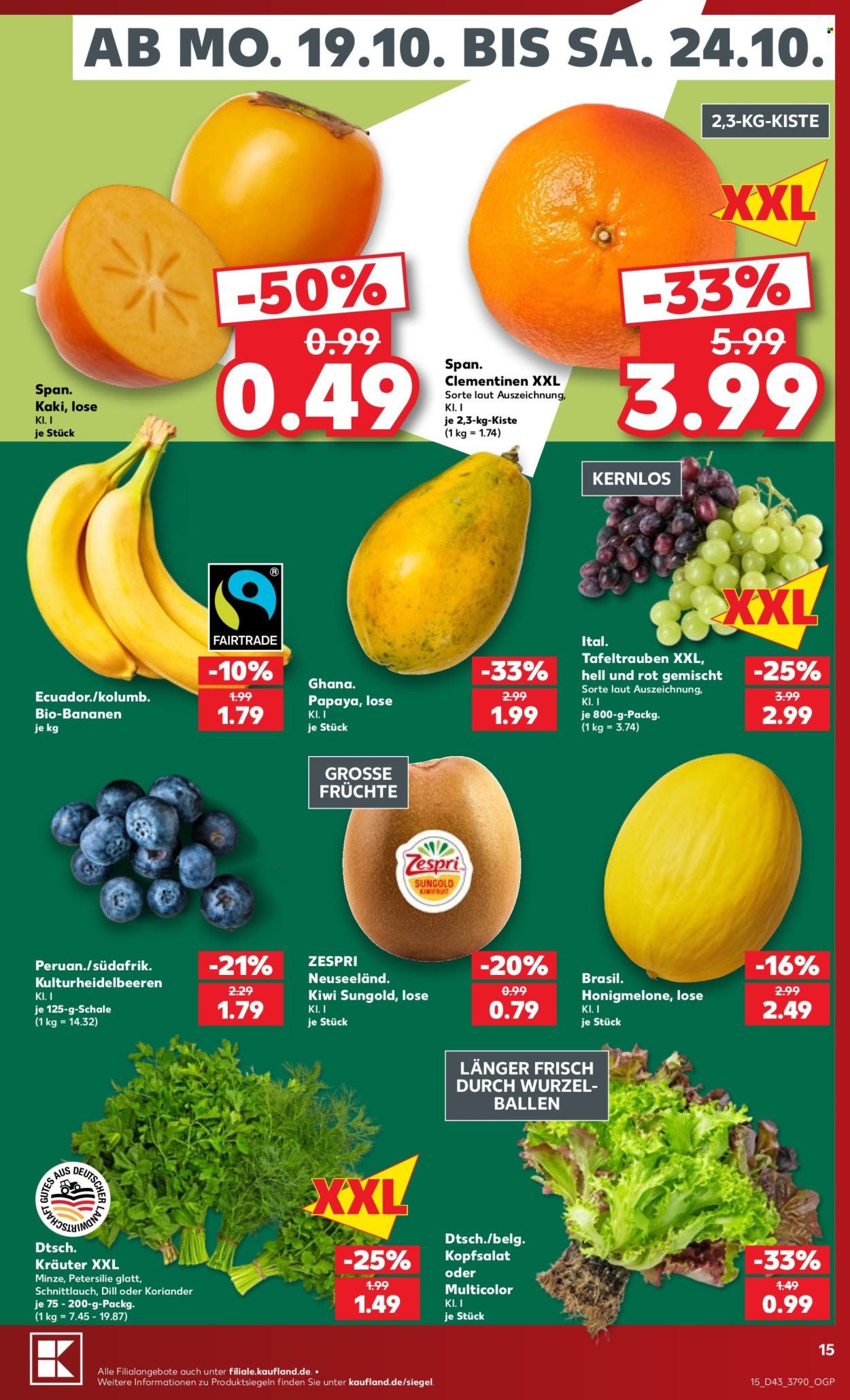 KAUFLAND Prospekt - Ab Montag 19.10.2026