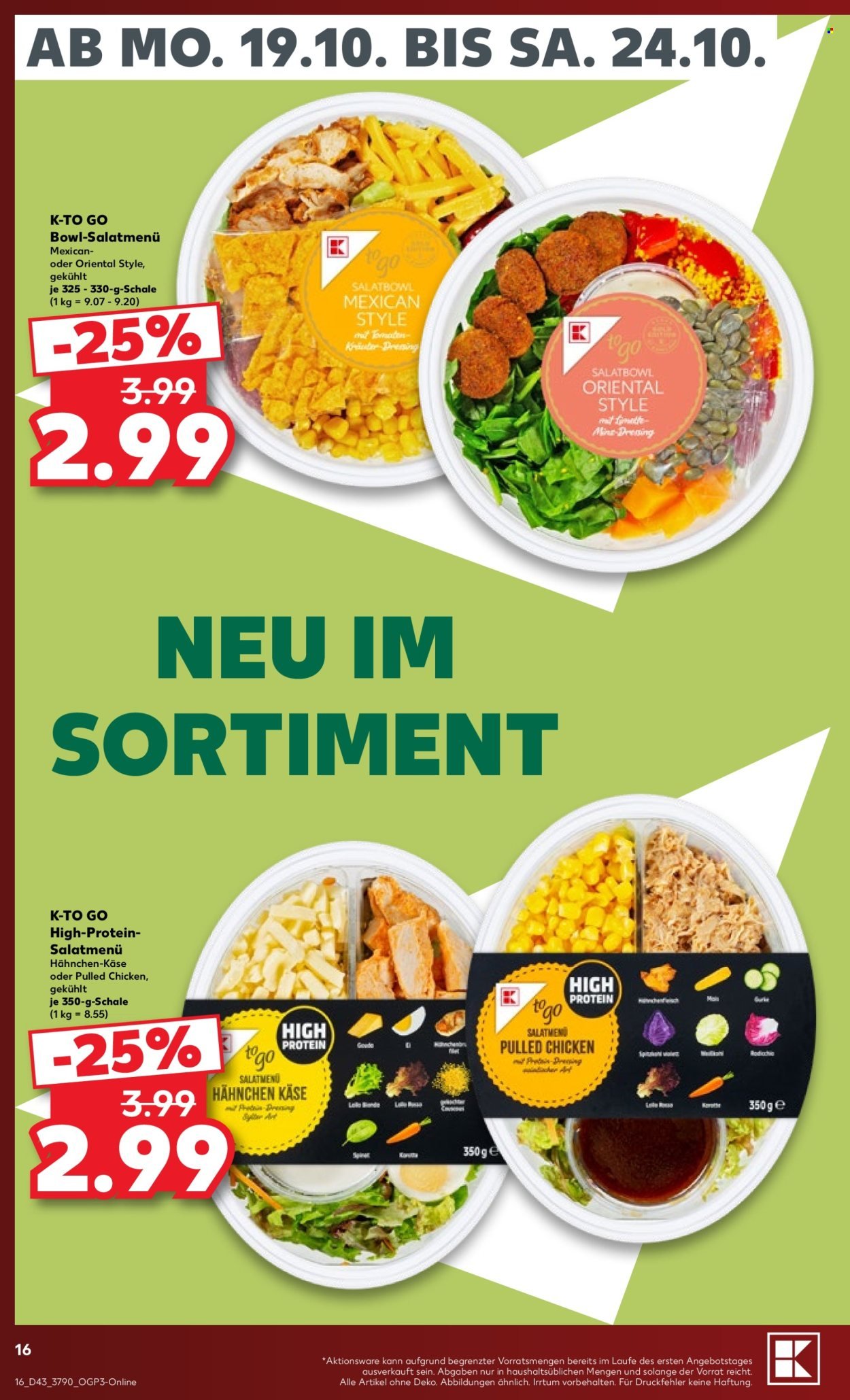 KAUFLAND Prospekt - Ab Montag 19.10.2026