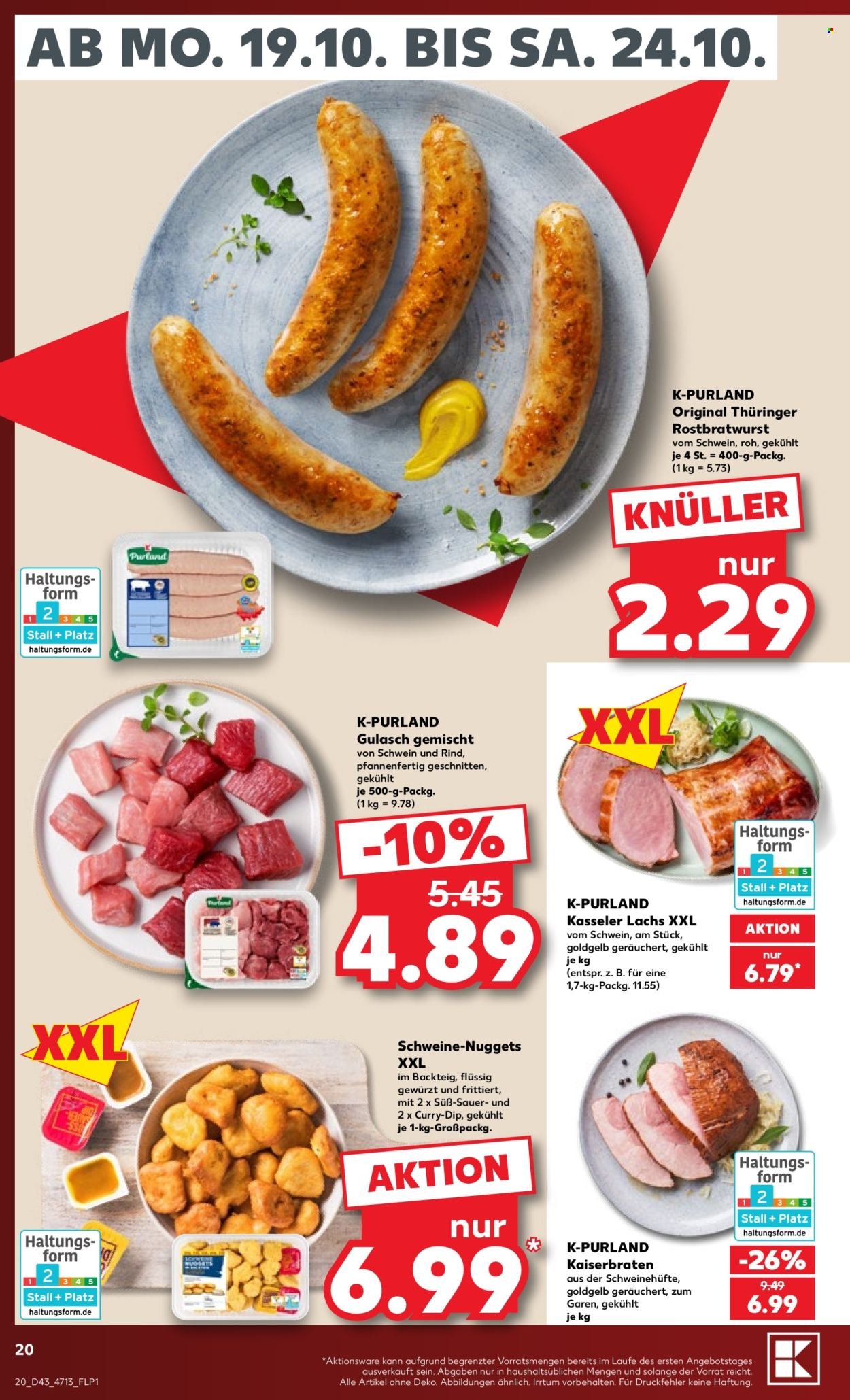 KAUFLAND Prospekt - Ab Montag 19.10.2026