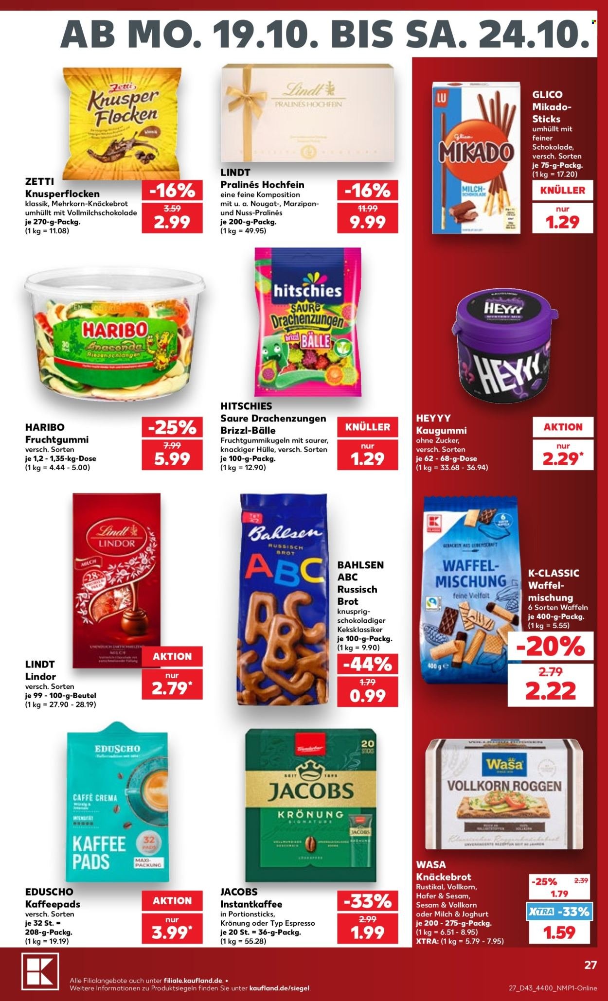 KAUFLAND Prospekt - Ab Montag 19.10.2026