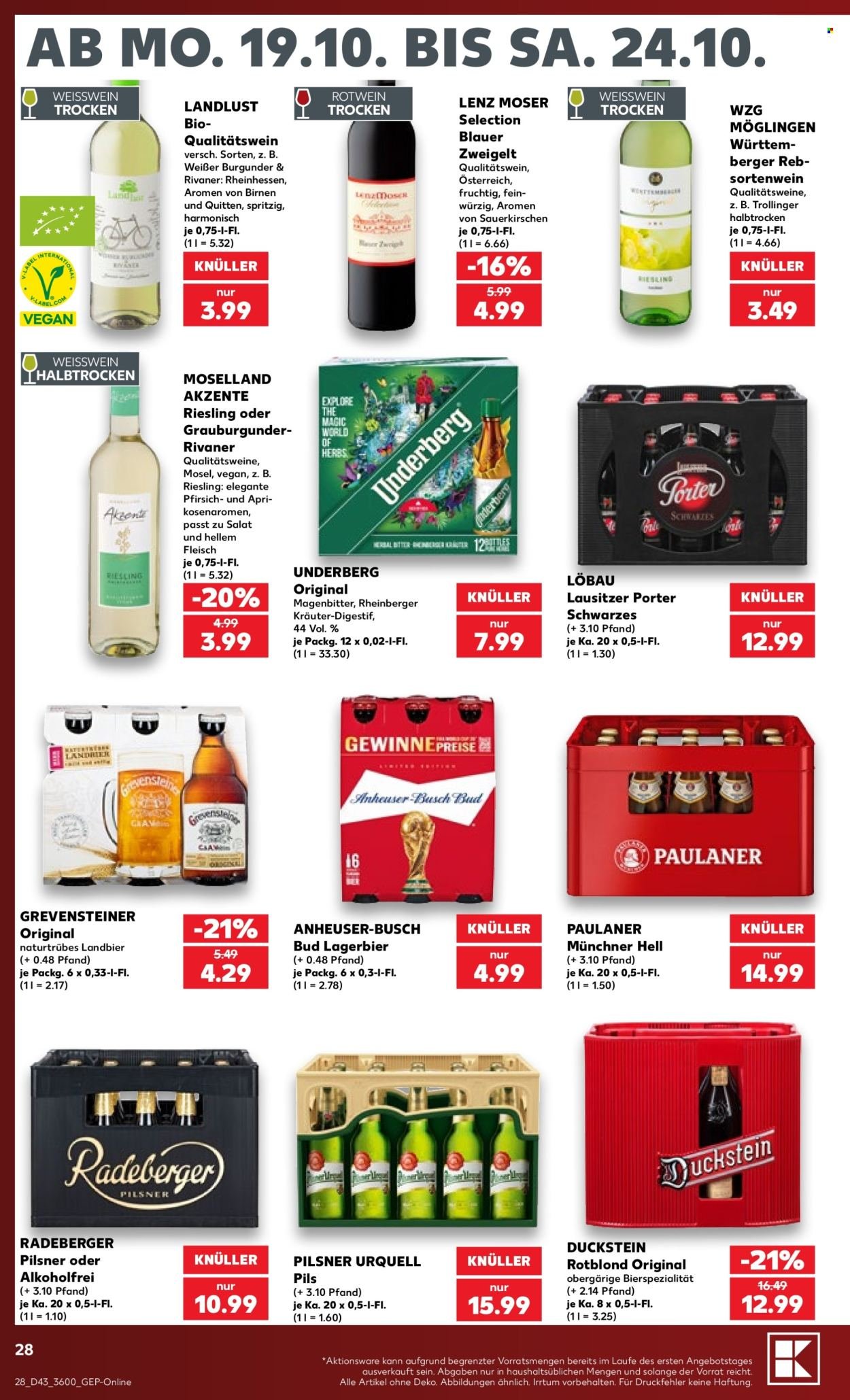 KAUFLAND Prospekt - Ab Montag 19.10.2026