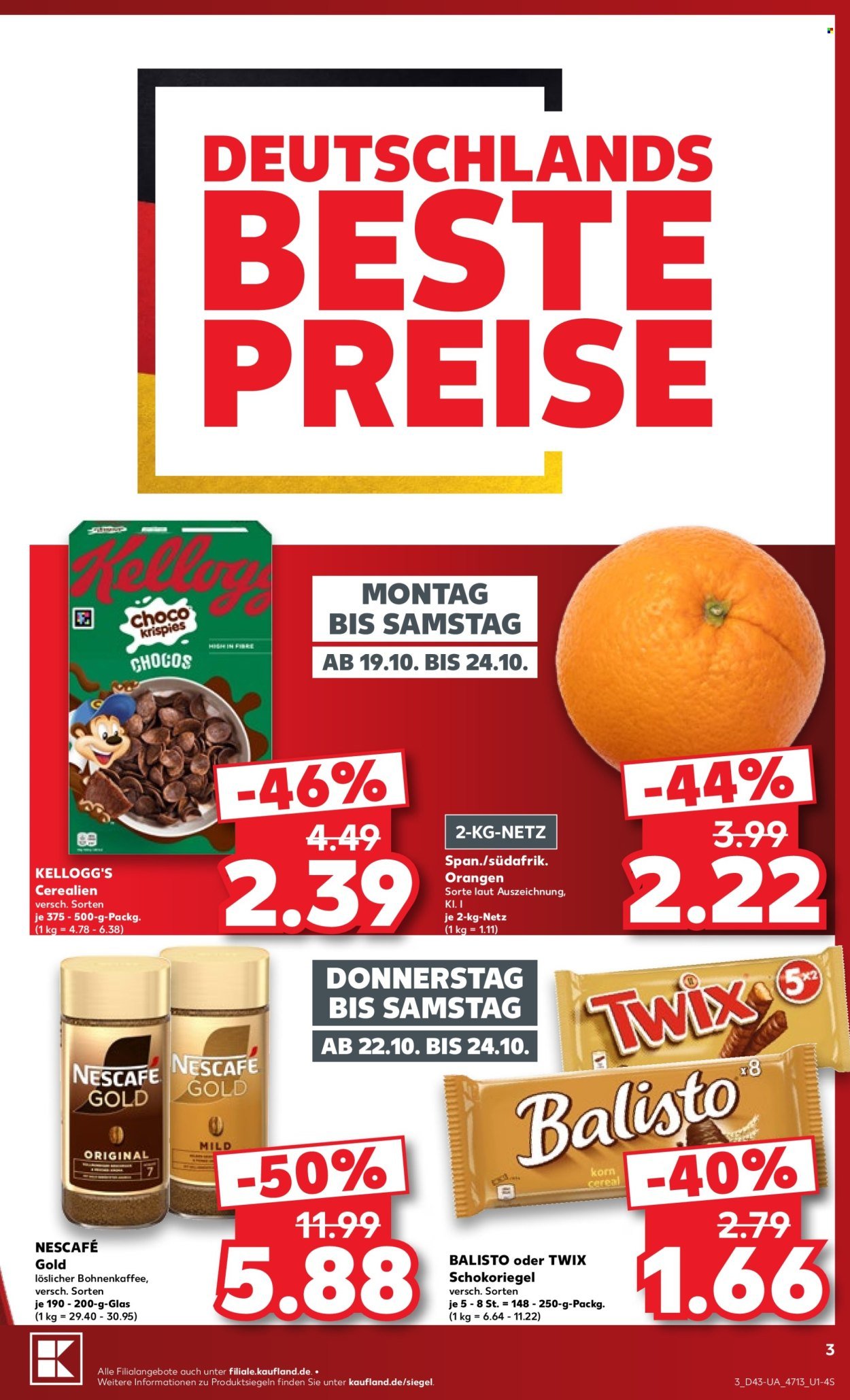KAUFLAND Prospekt - Ab Montag 19.10.2026