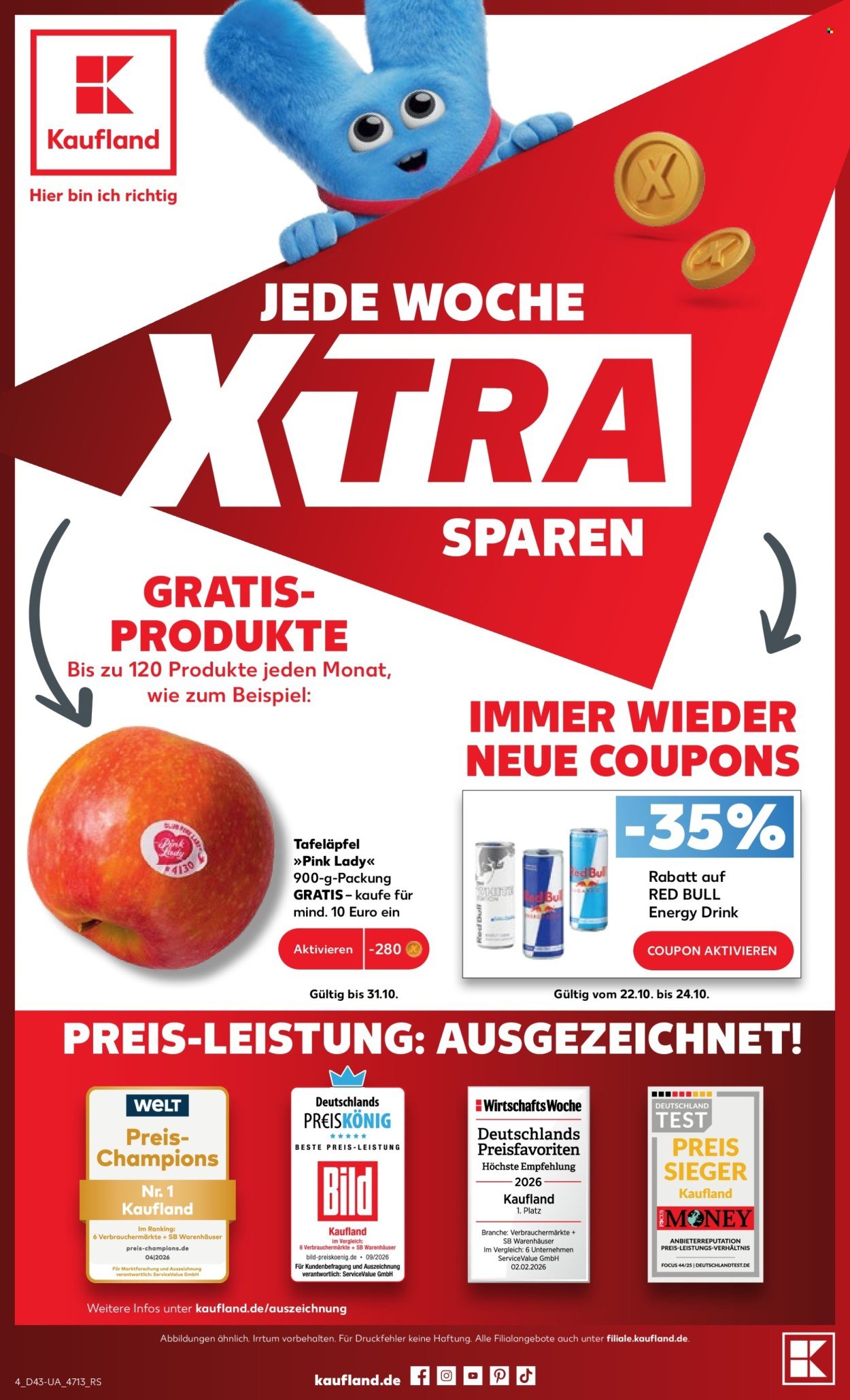 KAUFLAND Prospekt - Ab Montag 19.10.2026