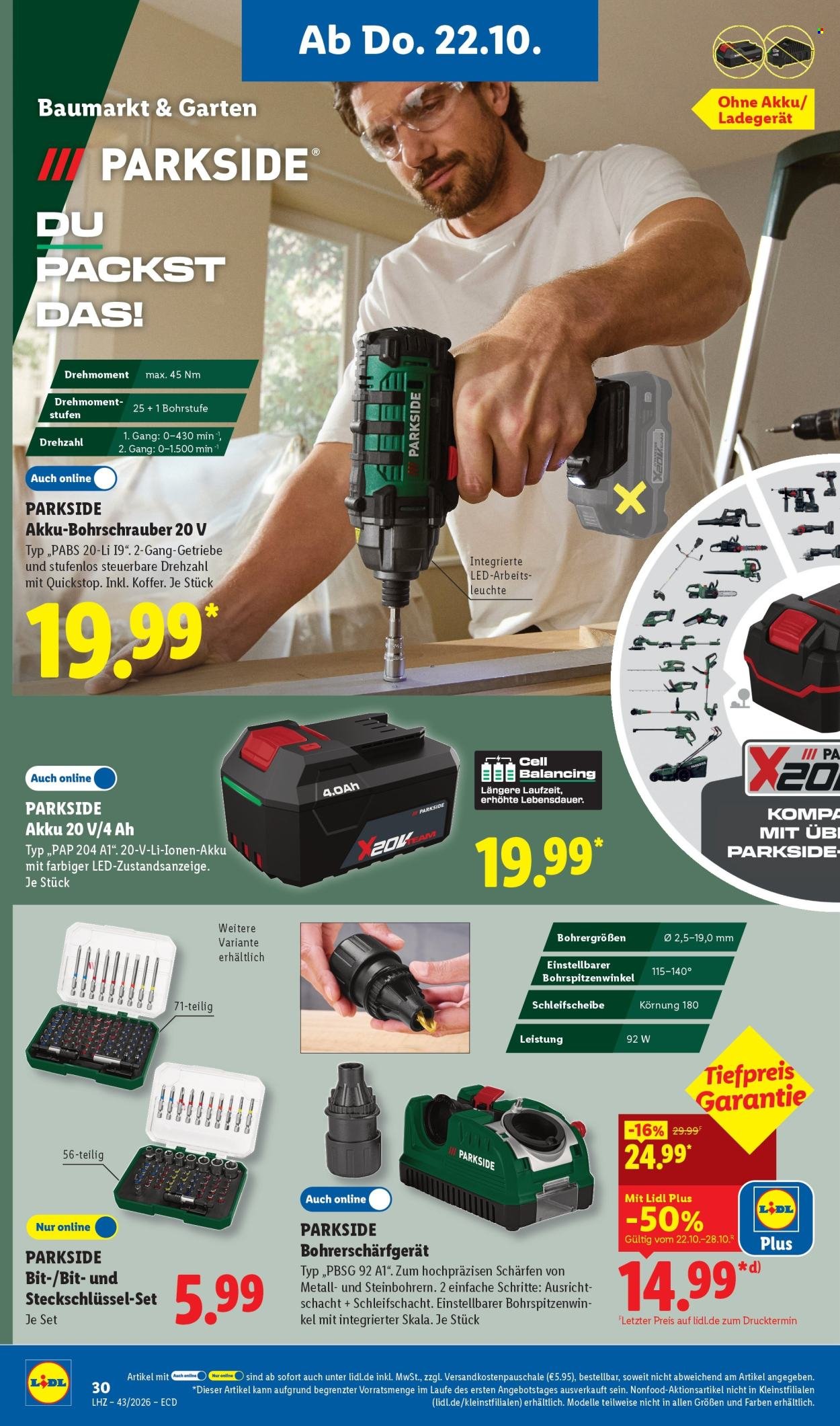 LIDL Prospekt - Ab Montag 19.10.2026