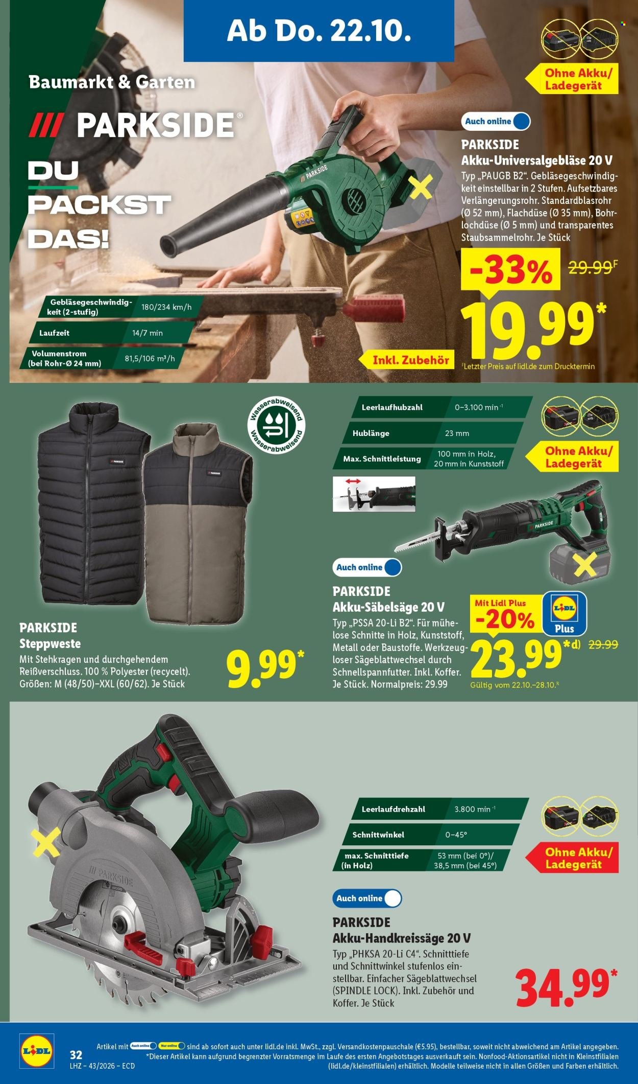 LIDL Prospekt - Ab Montag 19.10.2026