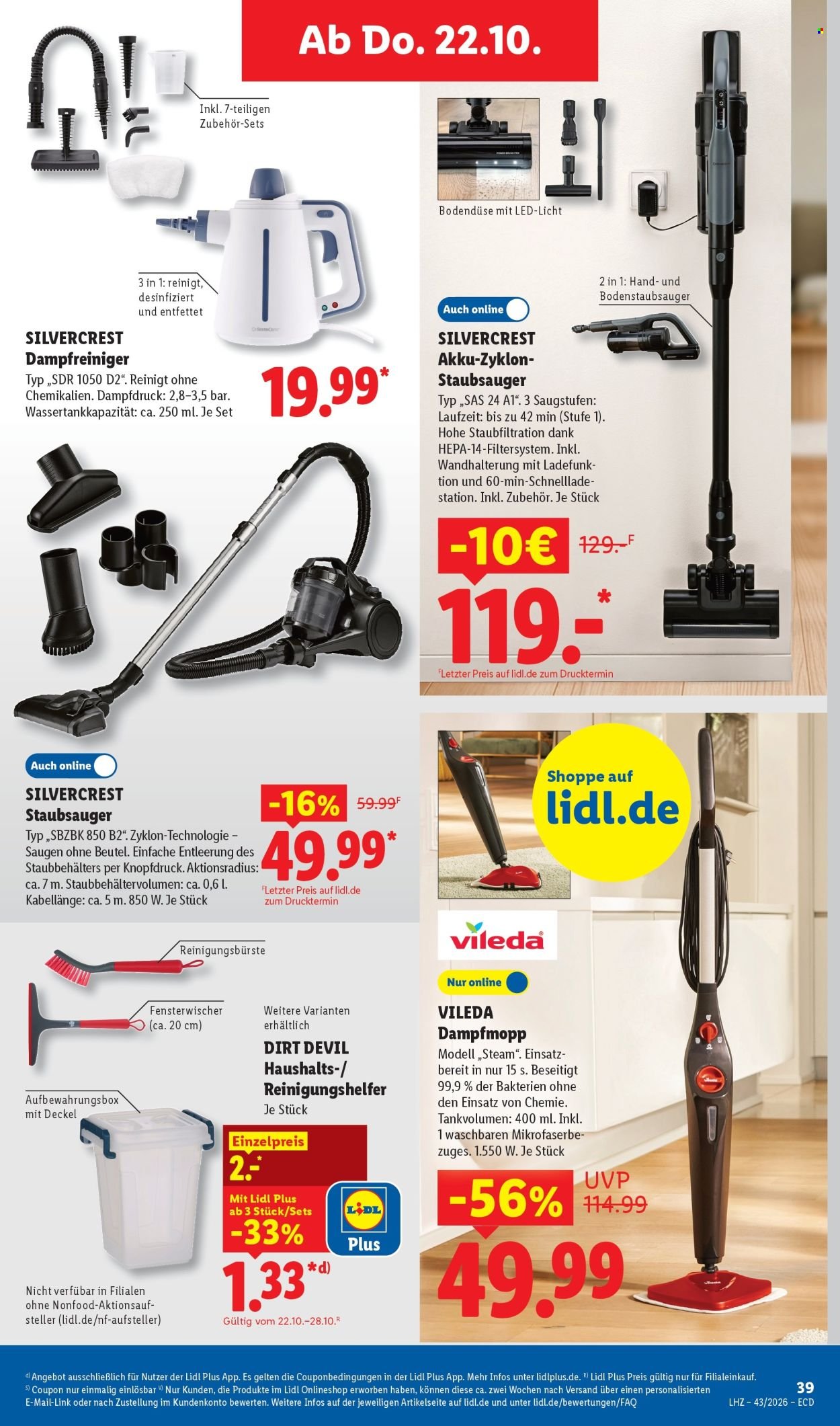 LIDL Prospekt - Ab Montag 19.10.2026
