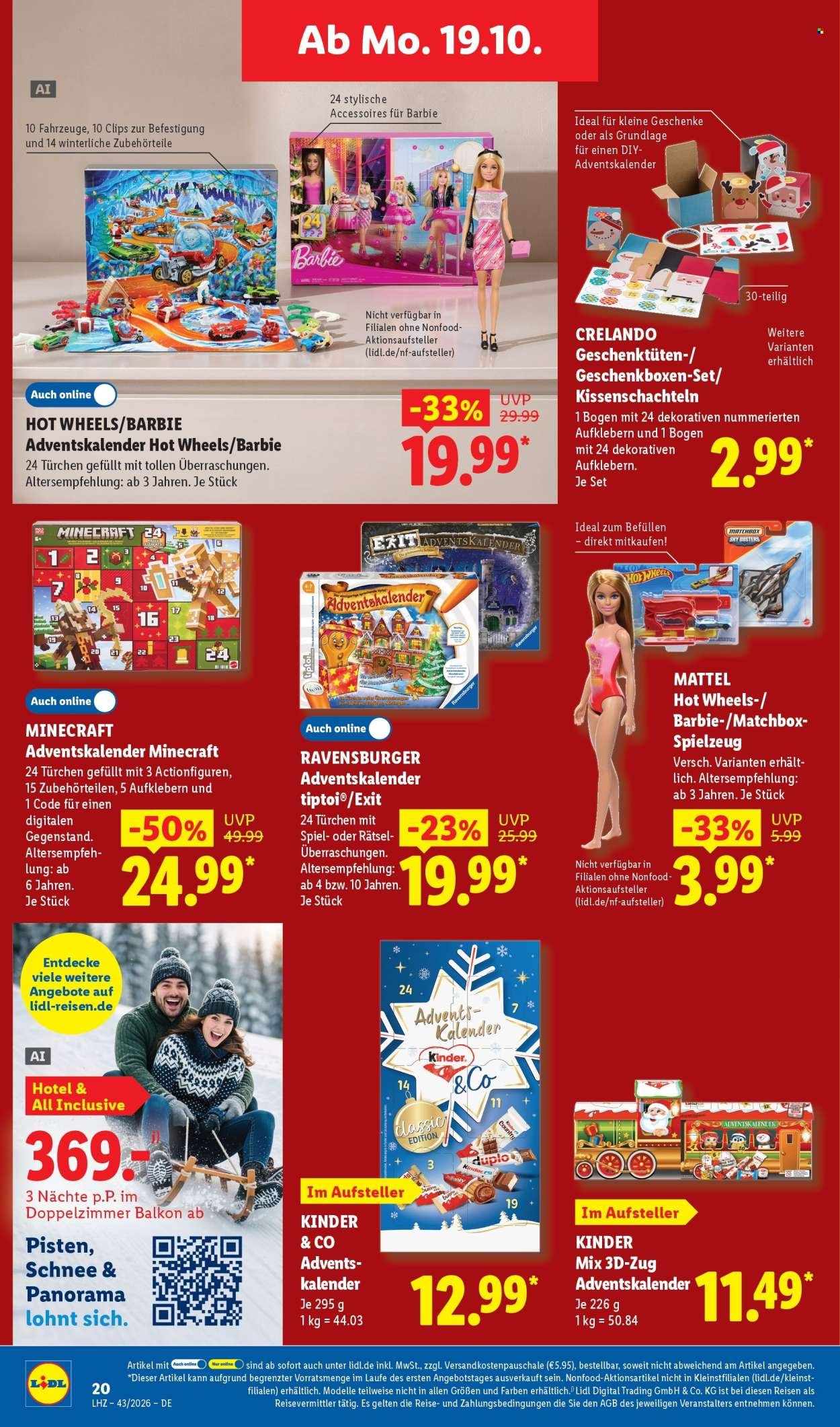 LIDL Prospekt - Ab Montag 19.10.2026