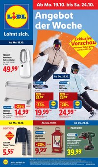 LIDL Prospekt - Ab Montag 19.10.2026