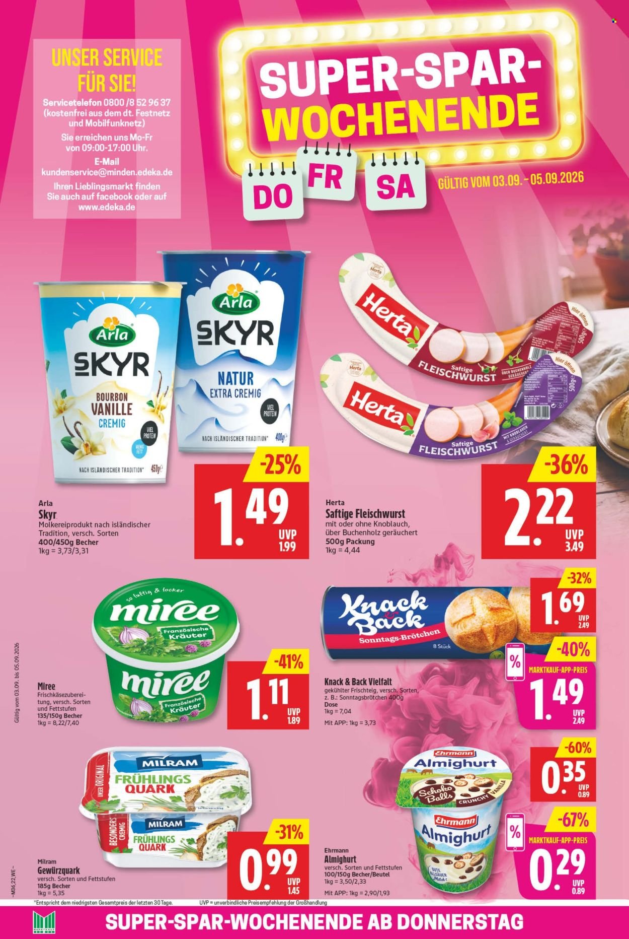 MARKTKAUF Prospekt - Ab Montag 31.08.2026
