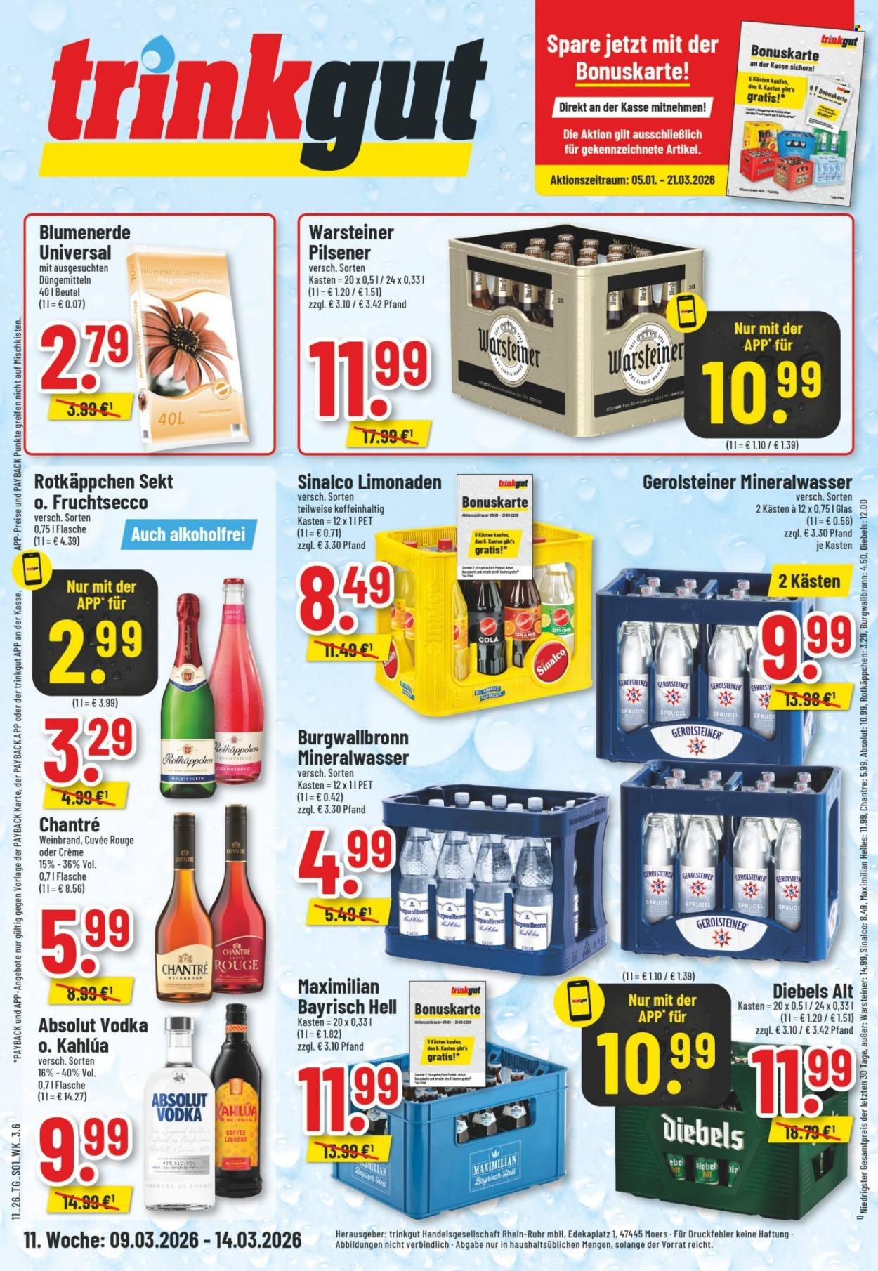 TRINKGUT Prospekt - Ab Montag 9.03.2026