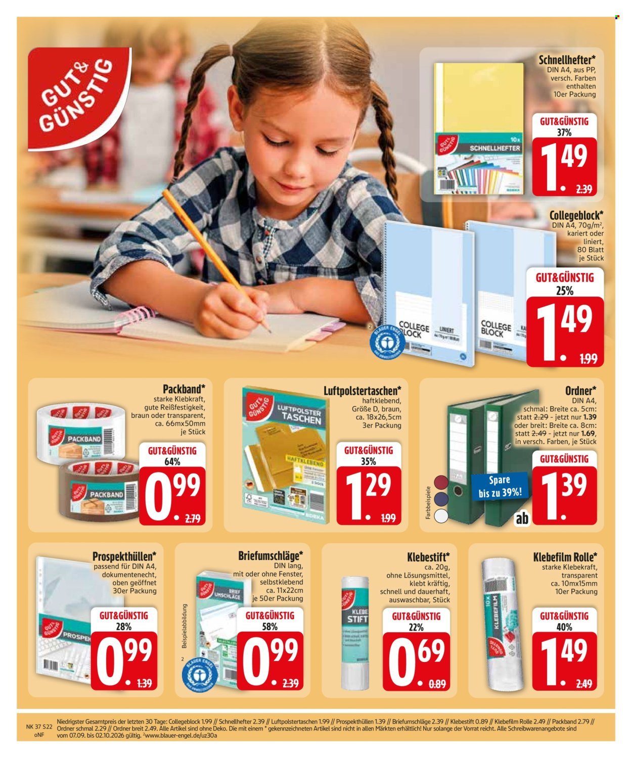 EDEKA Prospekt - Ab Montag 7.09.2026