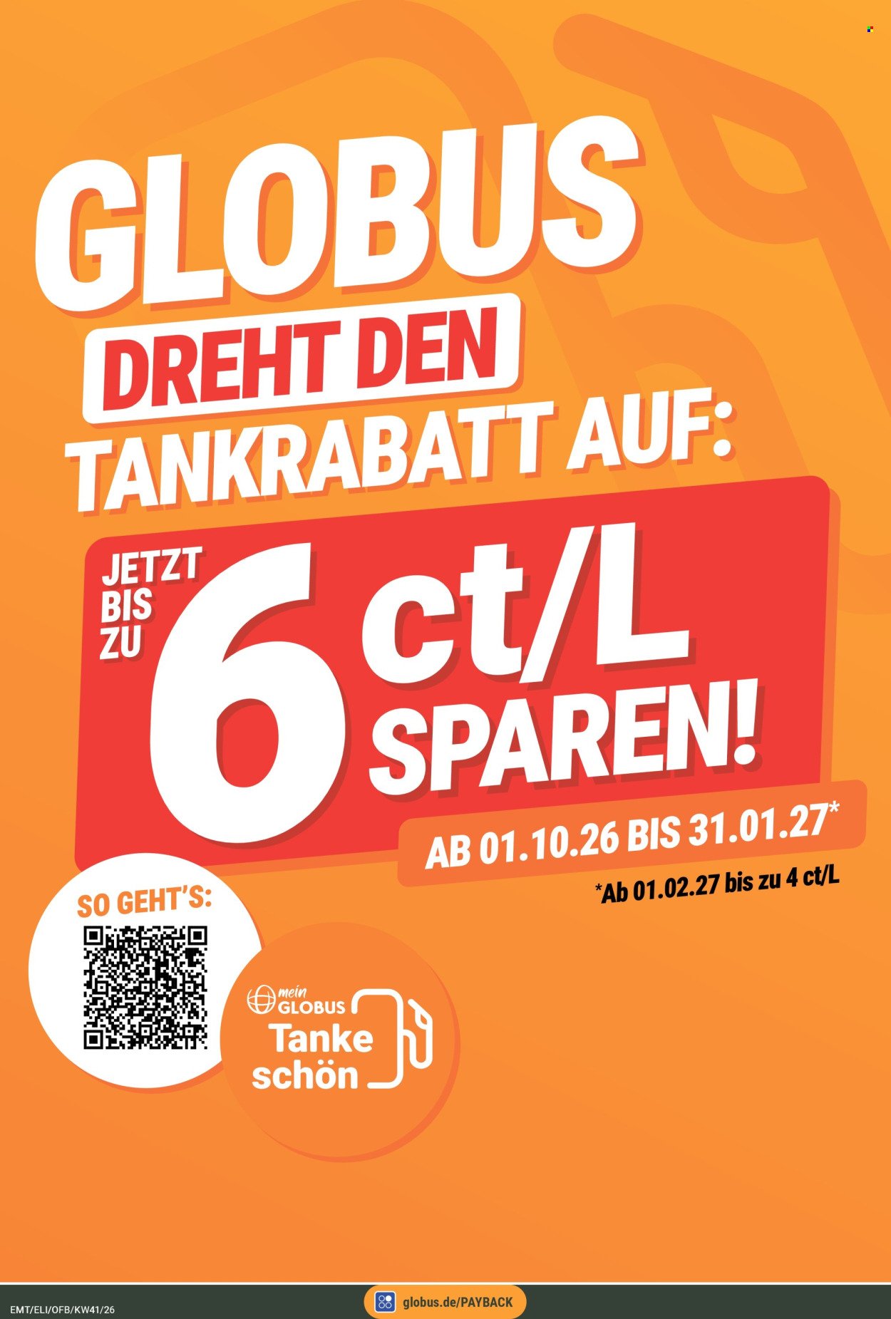 GLOBUS Prospekt - Ab Montag 5.10.2026