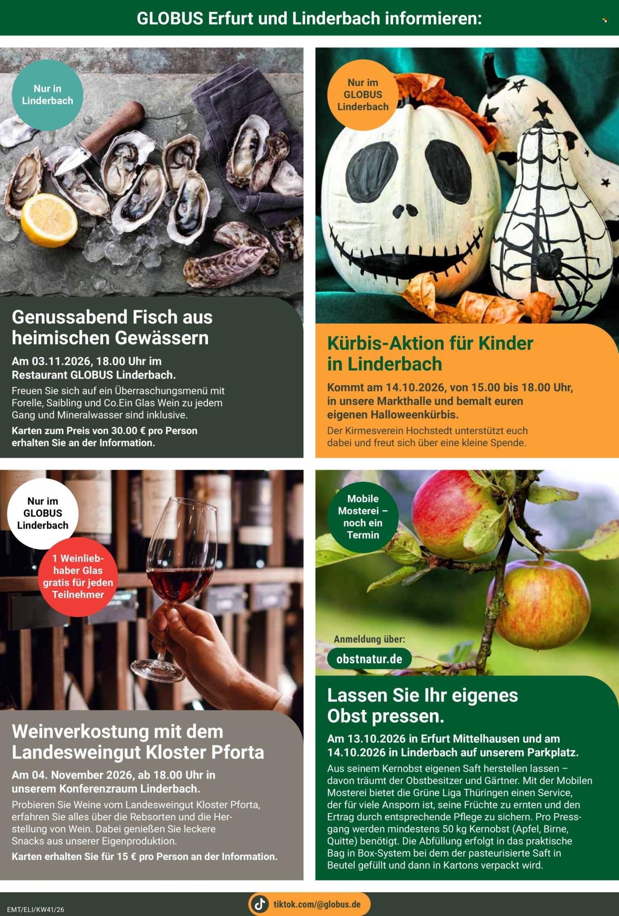GLOBUS Prospekt - Ab Montag 5.10.2026