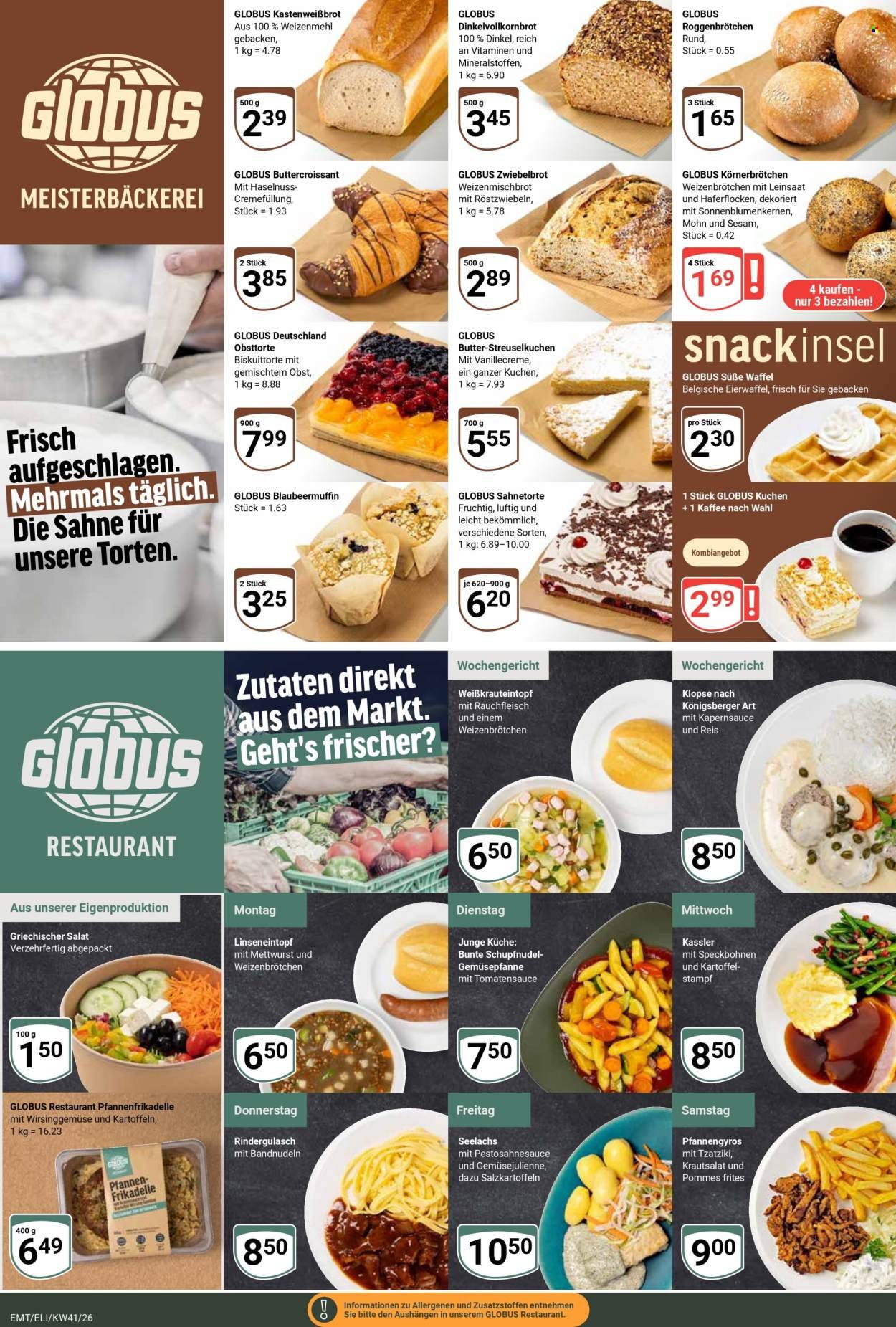 GLOBUS Prospekt - Ab Montag 5.10.2026