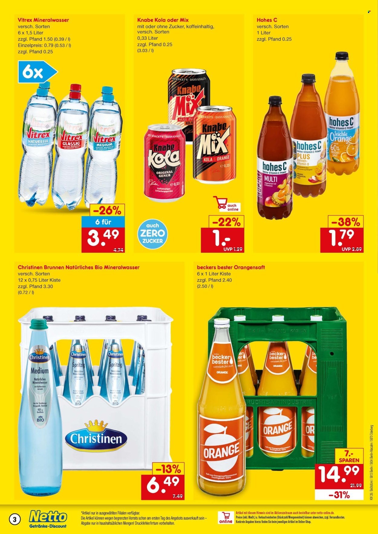 NETTO MARKEN-DISCOUNT Prospekt - Getränkemarkt in deiner Nähe