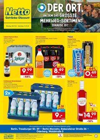 NETTO MARKEN-DISCOUNT Prospekt - Getränkemarkt in deiner Nähe