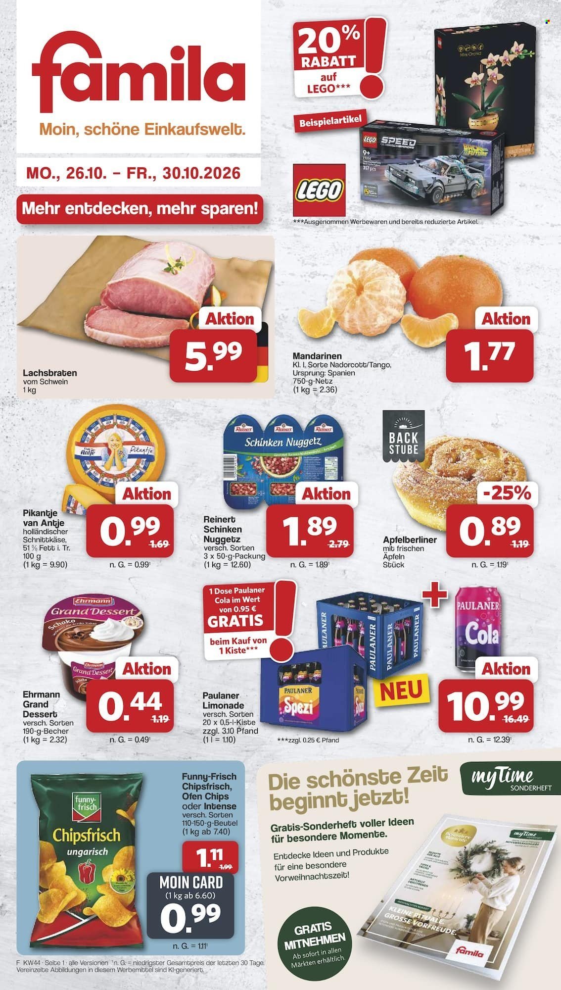 FAMILA Prospekt - Ab Montag 26.10.2026