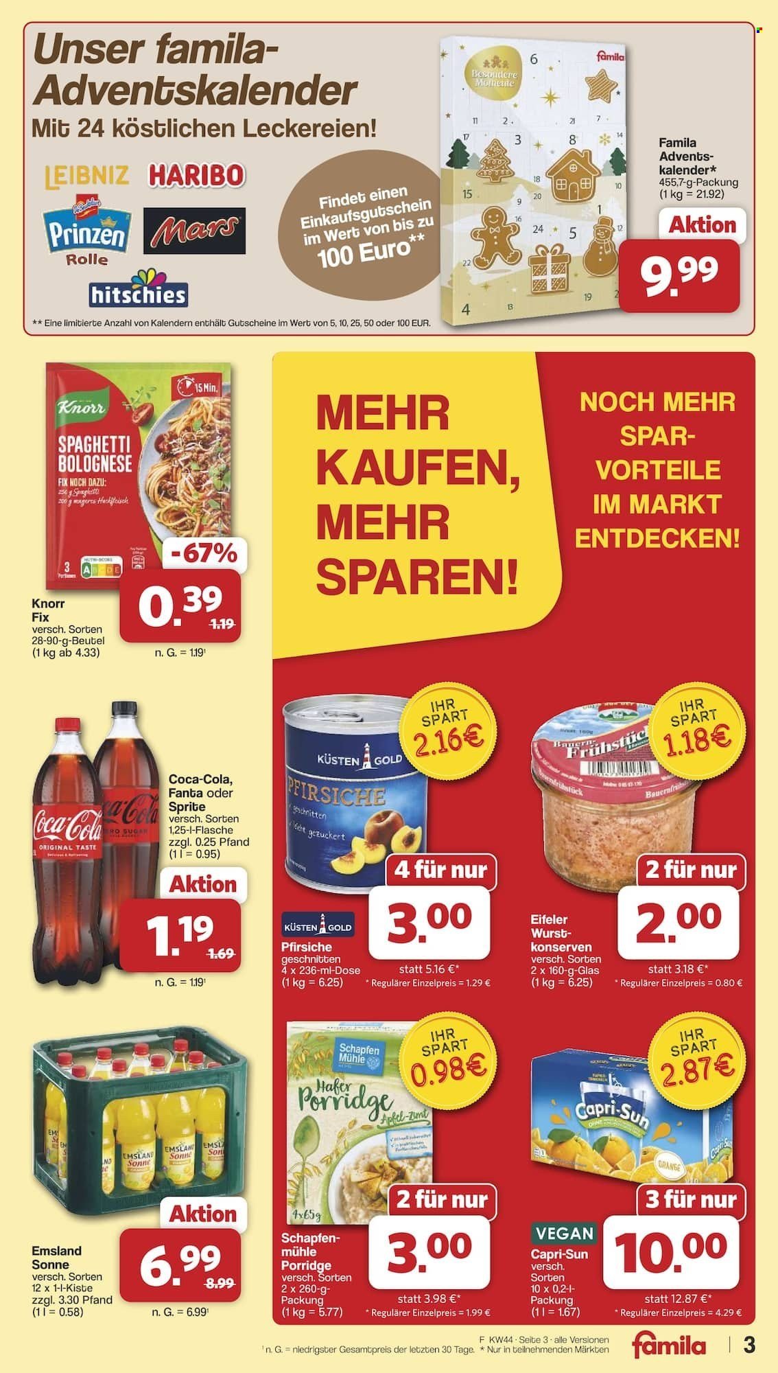FAMILA Prospekt - Ab Montag 26.10.2026