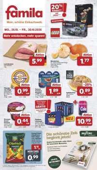 FAMILA Prospekt - Ab Montag 26.10.2026
