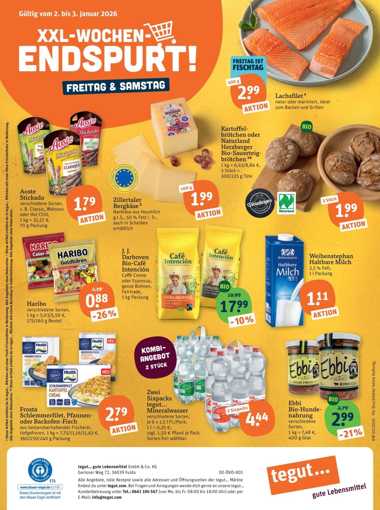 TEGUT... Prospekt - Ab Montag 29.12.2025
