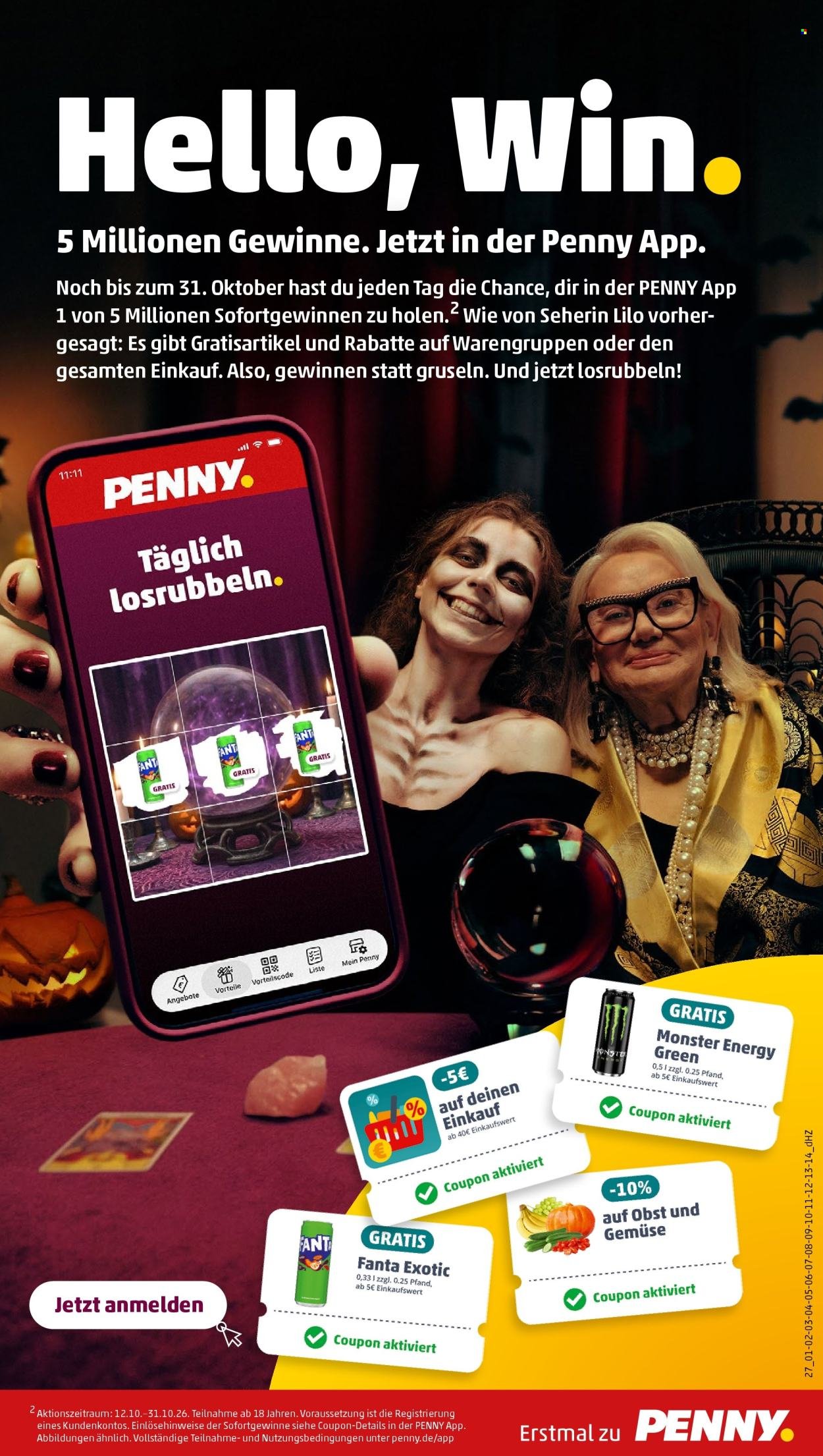 PENNY Prospekt - Ab Montag 26.10.2026