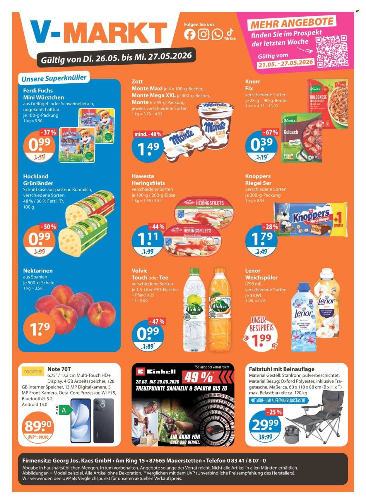 V-MARKT Prospekt - Ab Dienstag 26.05.2026