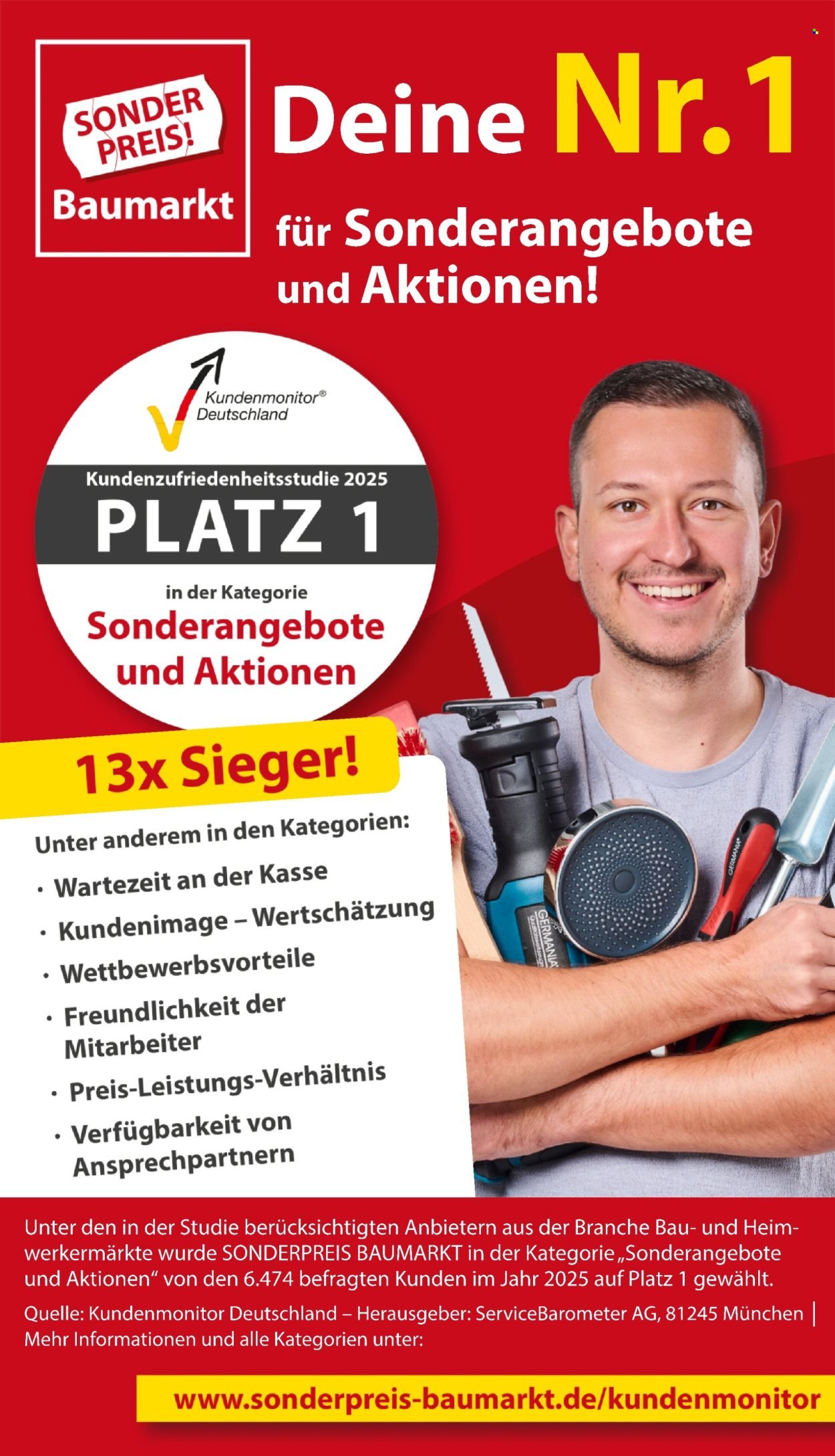 SONDERPREIS-BAUMARKT Prospekt - Ab Samstag 25.07.2026