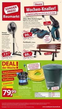 SONDERPREIS-BAUMARKT Prospekt - Ab Samstag 25.07.2026