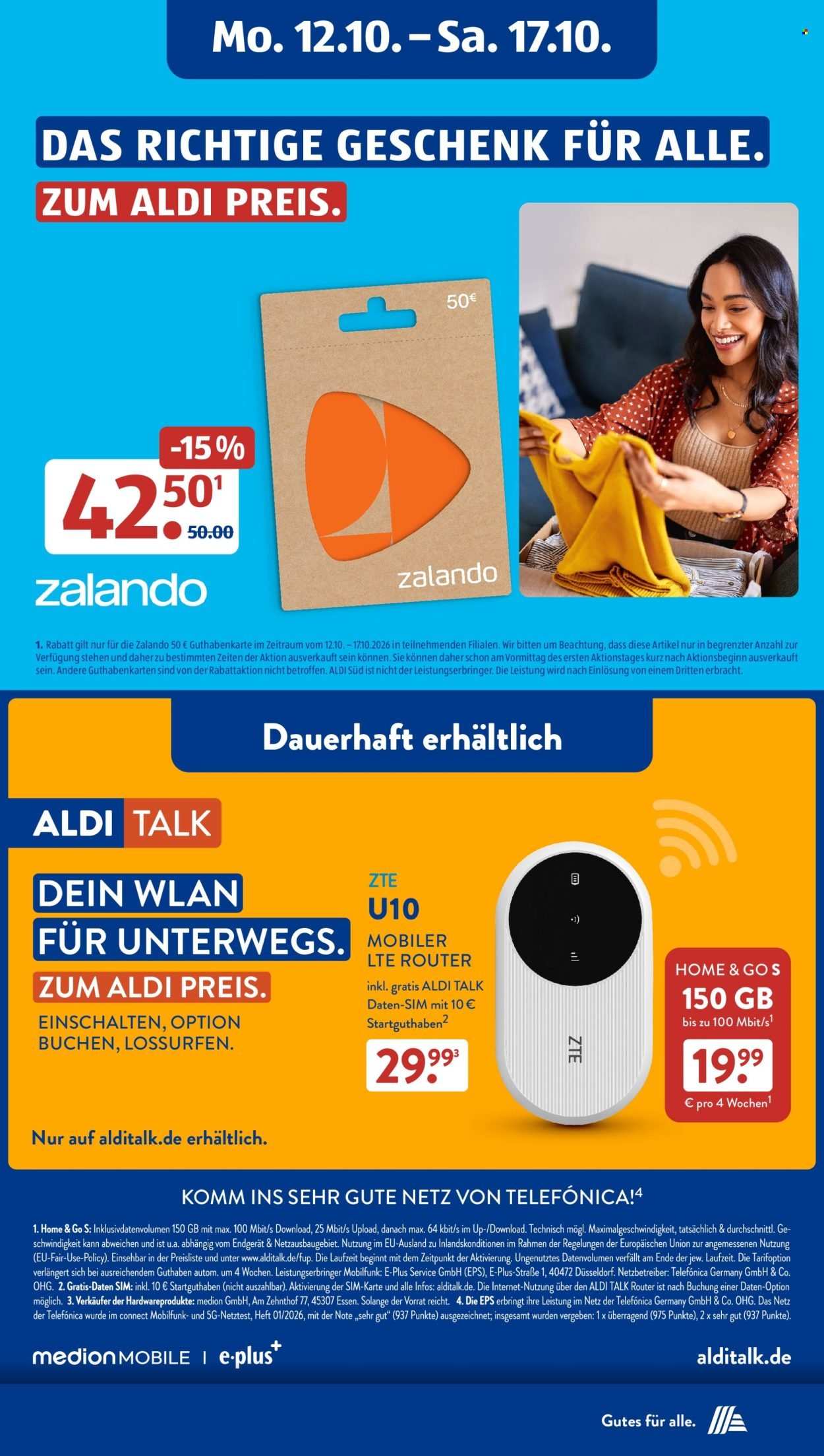 ALDI SÜD Prospekt - Amerikanische Woche