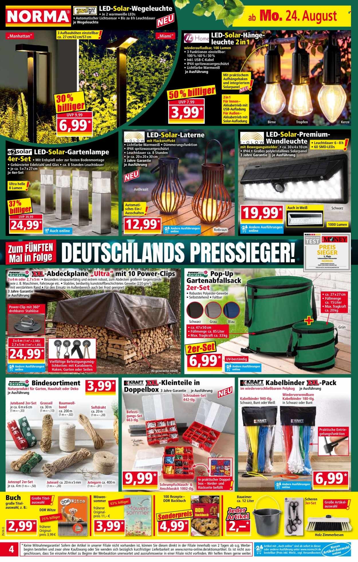 NORMA Prospekt - Ab Montag 24.08.2026