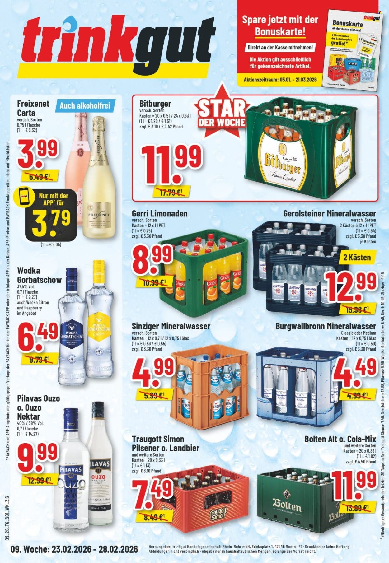 TRINKGUT Prospekt - Ab Montag 23.02.2026
