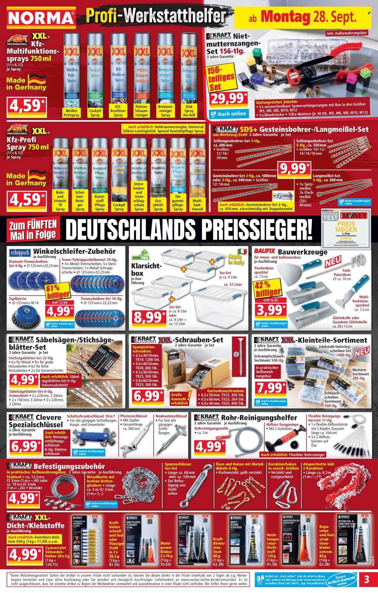 NORMA Prospekt - Ab Montag 28.09.2026