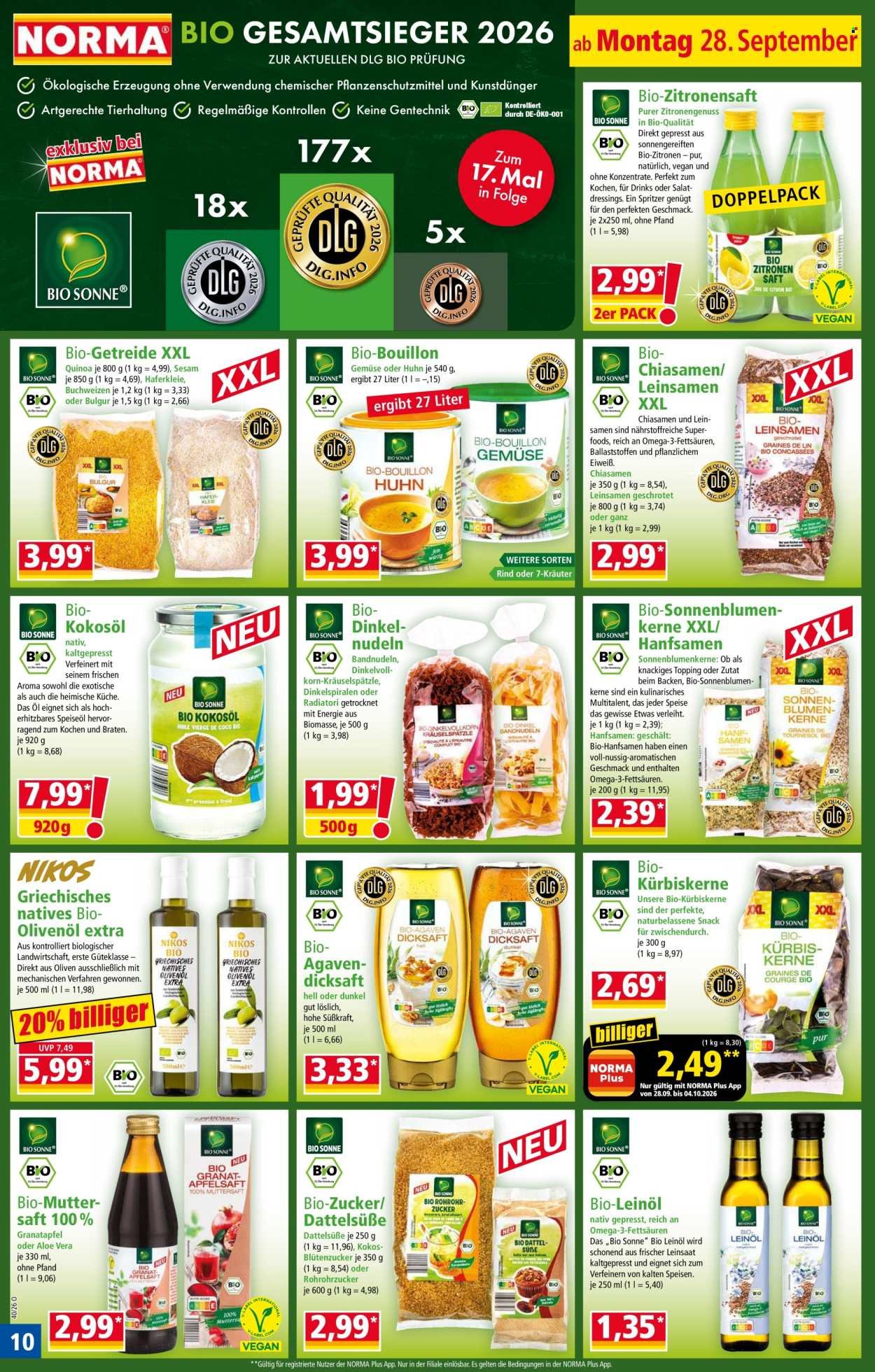 NORMA Prospekt - Ab Montag 28.09.2026