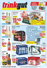 TRINKGUT Prospekt - Ab Montag 3.11.2025