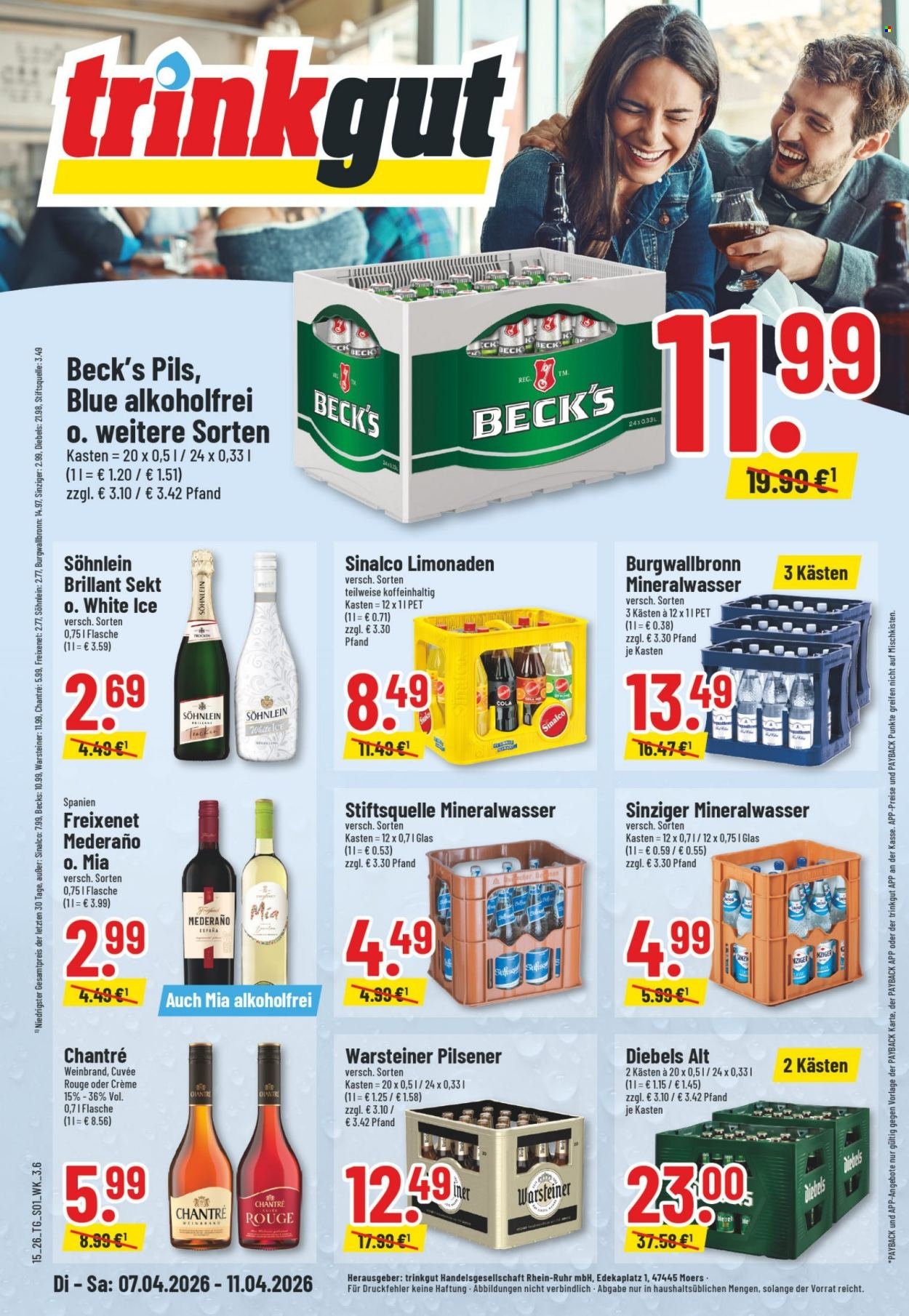 TRINKGUT Prospekt - Ab Dienstag 7.04.2026